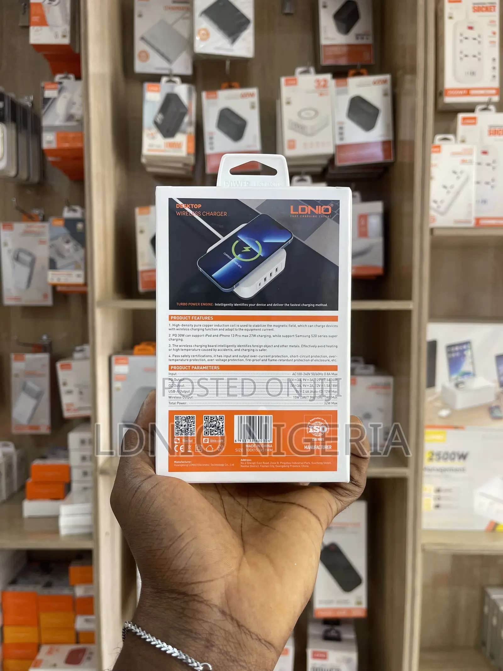 Ldnio Aw004 Desktop Wireless Charger