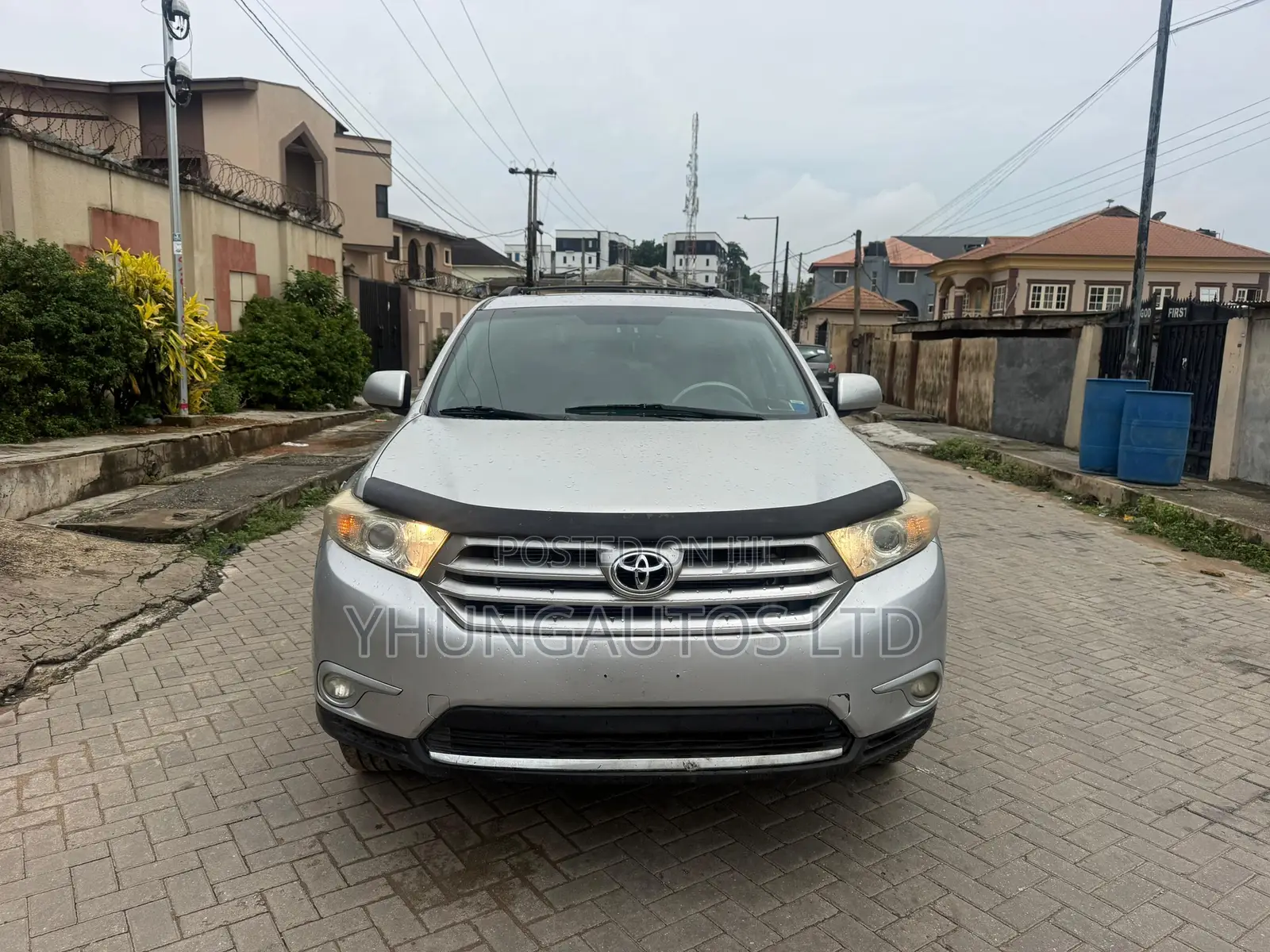 Toyota Highlander Limited 2011 Silver