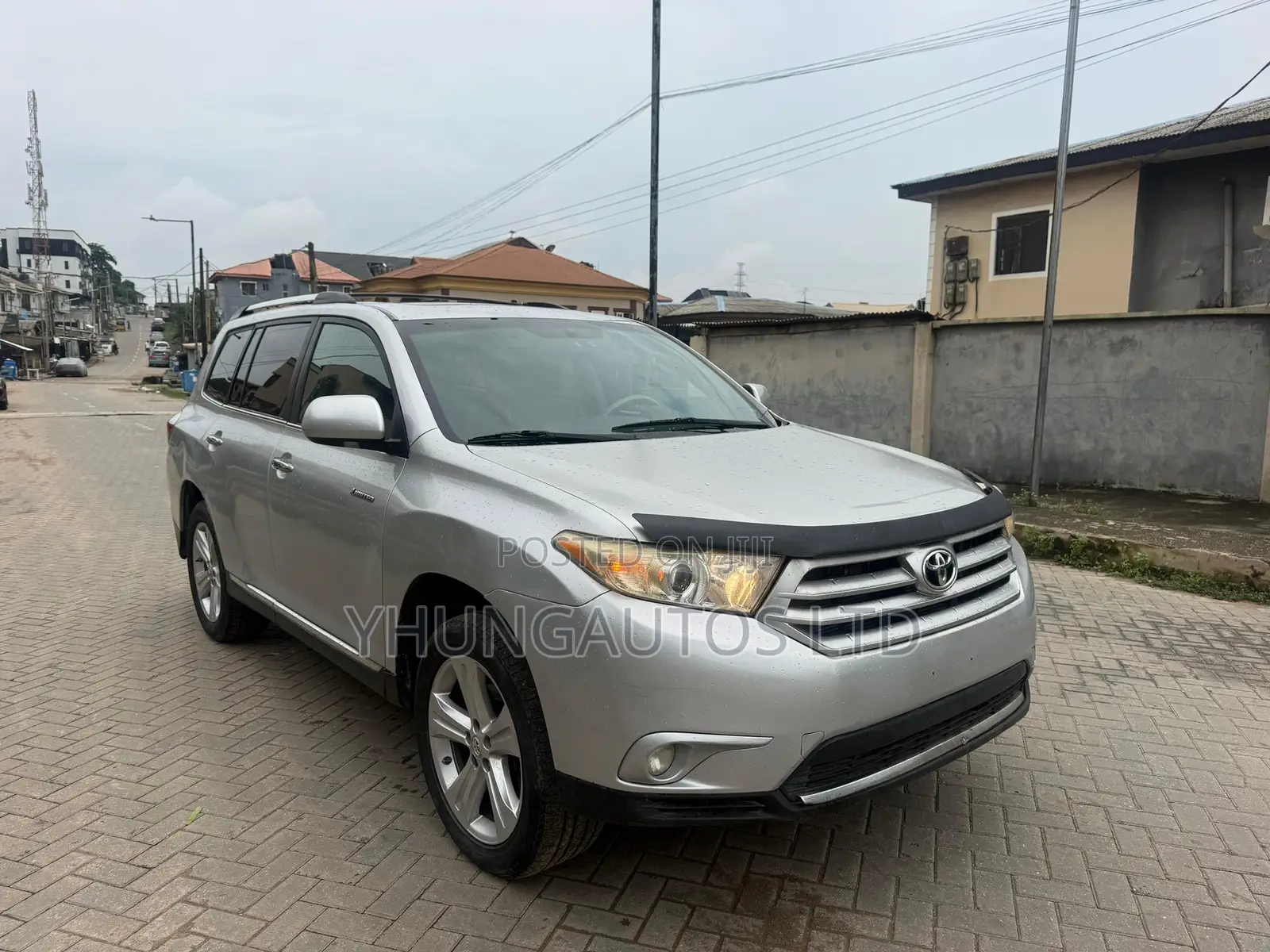 Toyota Highlander Limited 2011 Silver