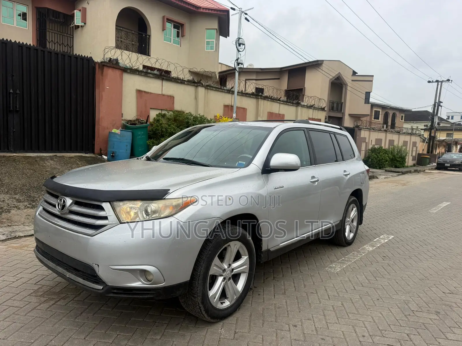 Toyota Highlander Limited 2011 Silver