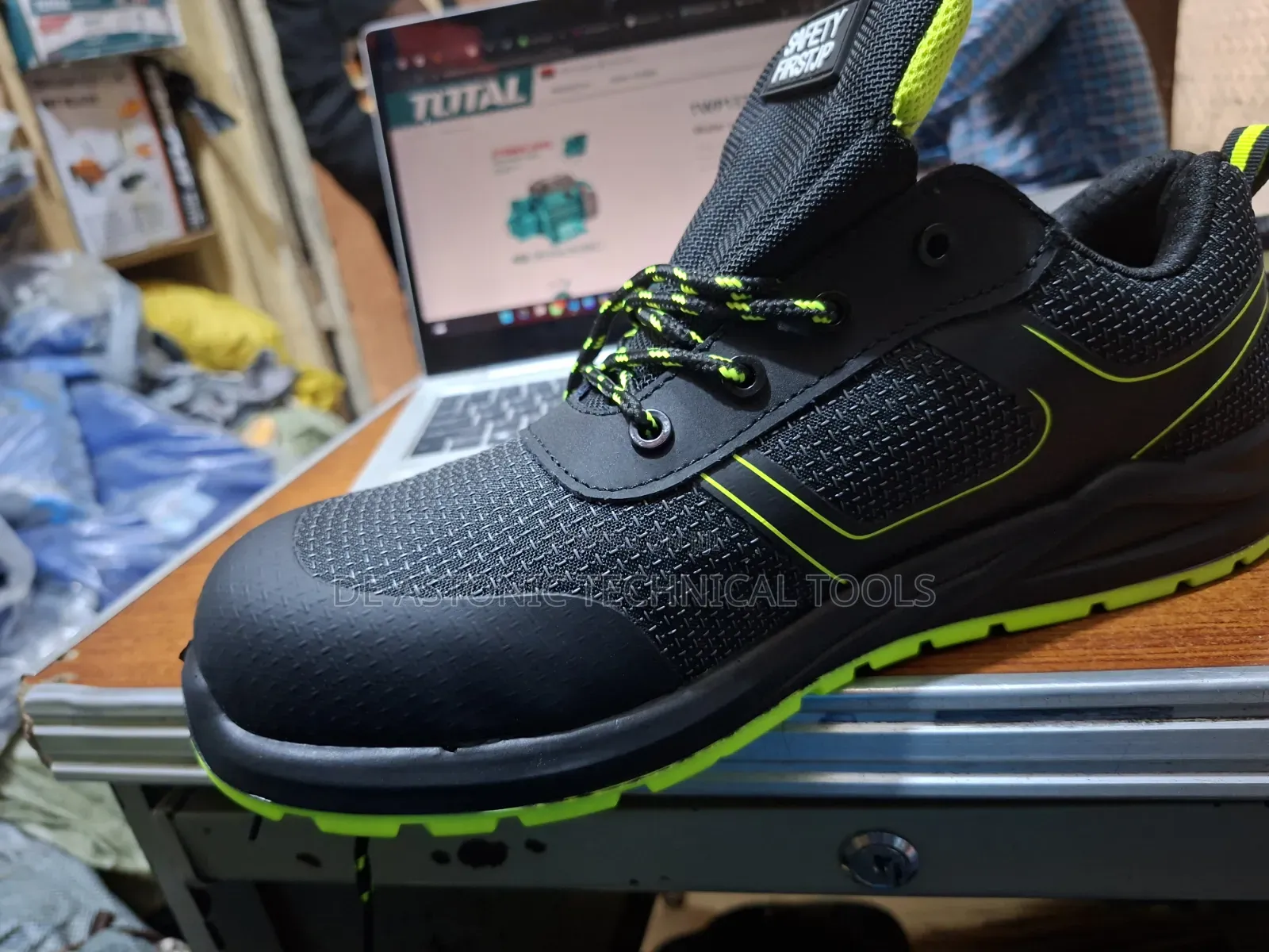 Safety First Jp Canvass Safety Shoe
