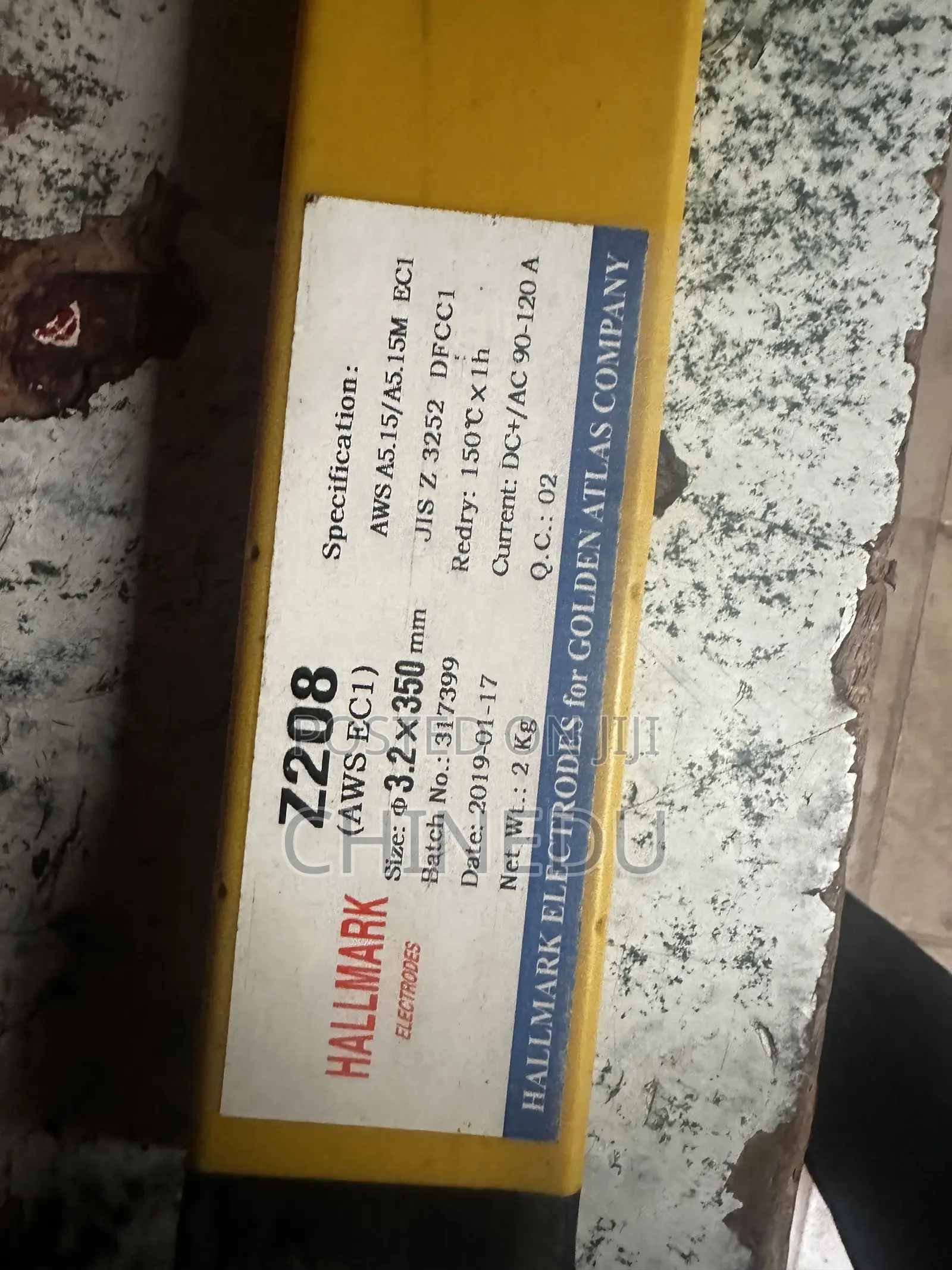 Welding Cast Electrode, 3.2mm X 350mm