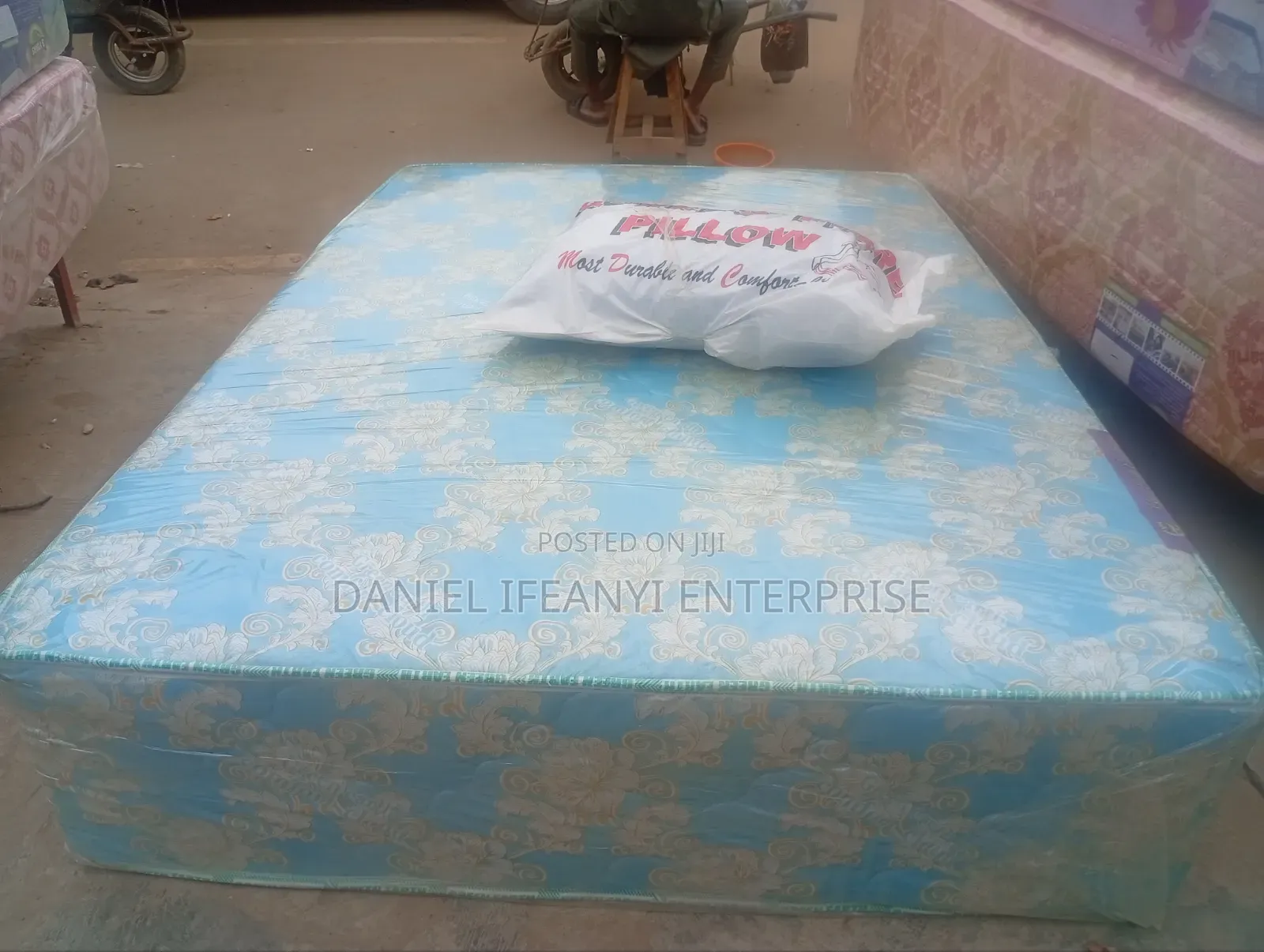 41⁄2 by 6ft by 8inches Semi Orthopaedic Mattress