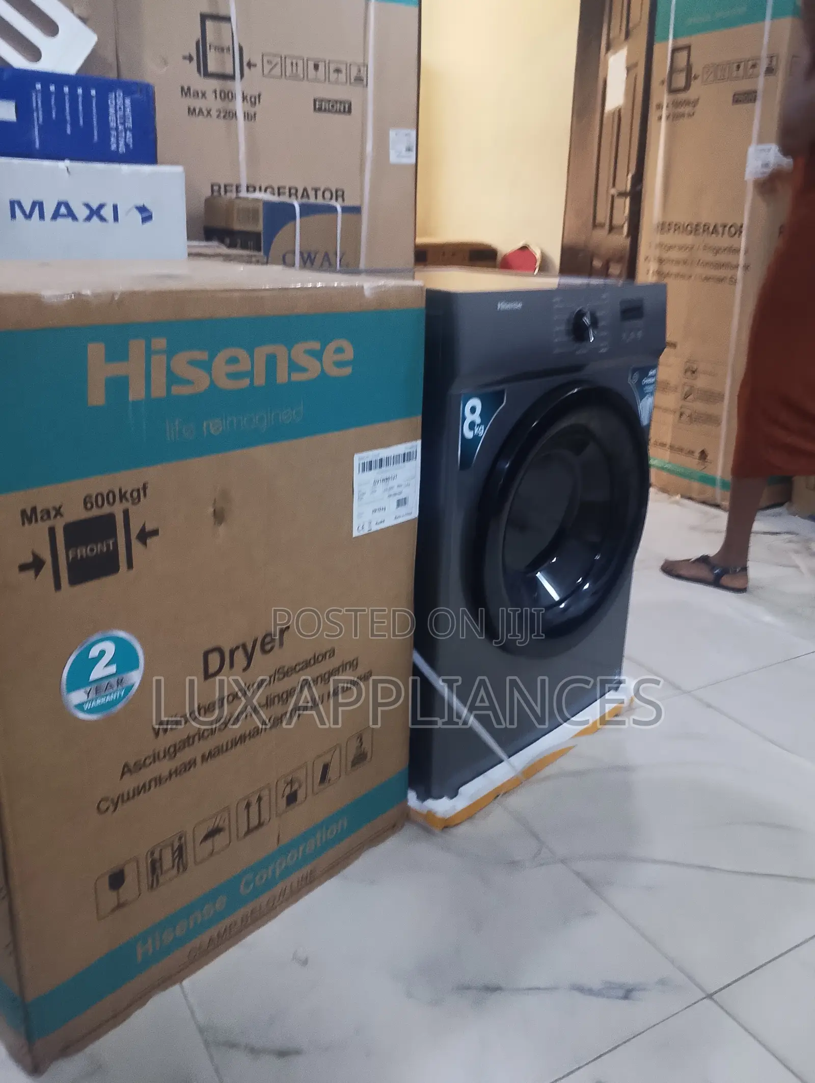 Hisense 8kg Dryer With Allergy Care Mode