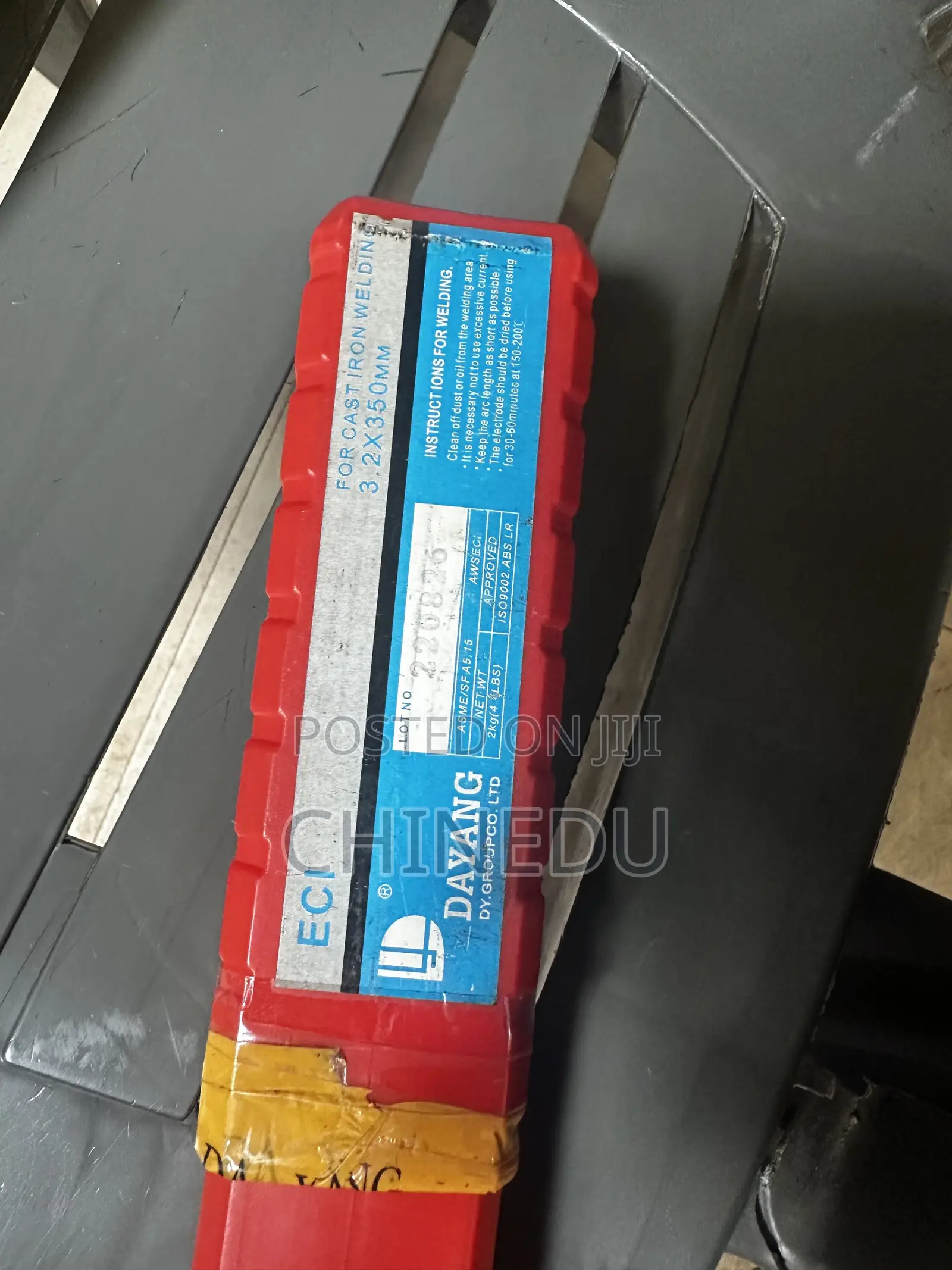 Cast Iron Welding Electrode, 3.2mm X 350mm.
