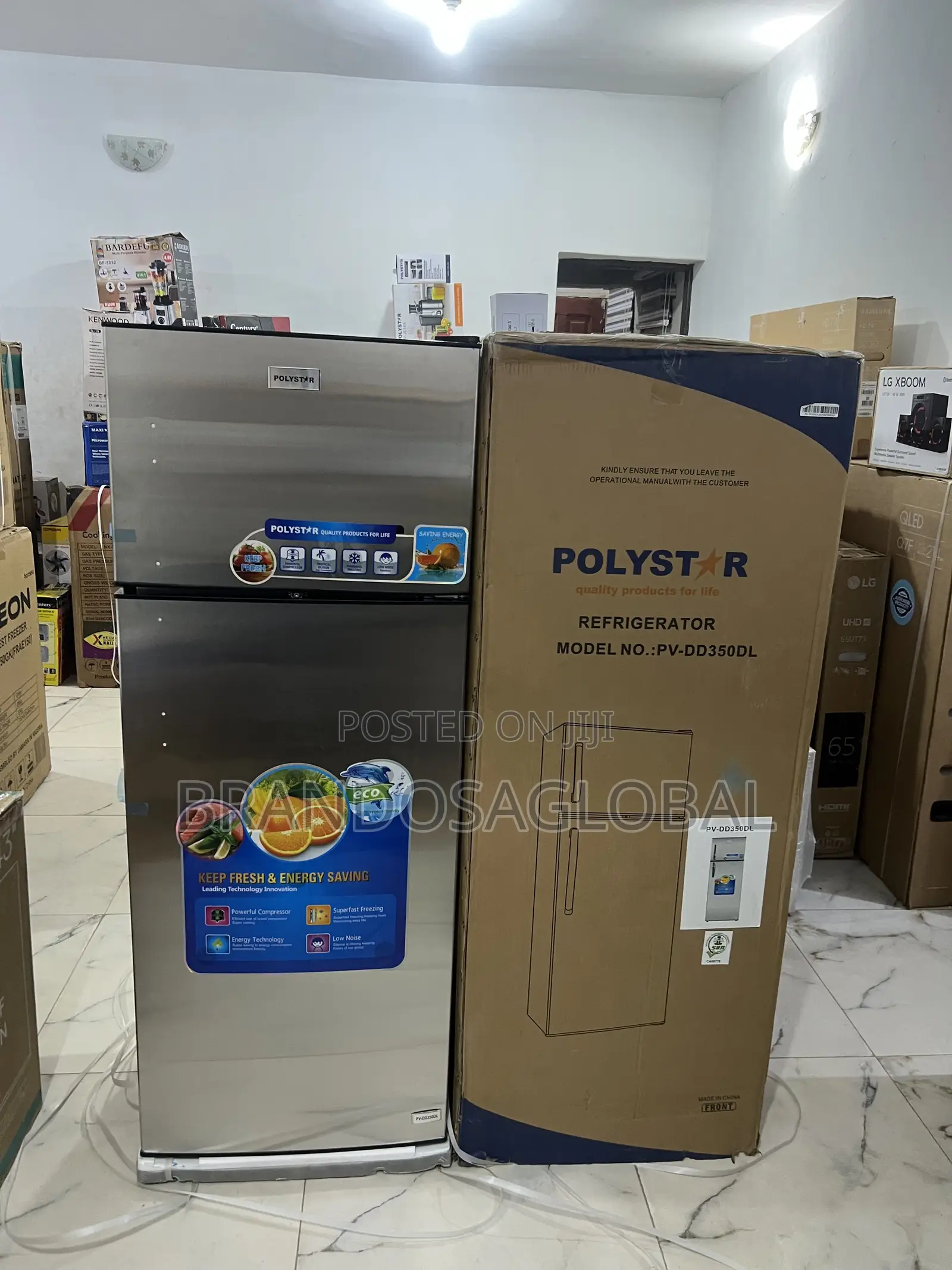 Polystar [Pv-Dd350dl] 225l Refrigerator in Neat Condition