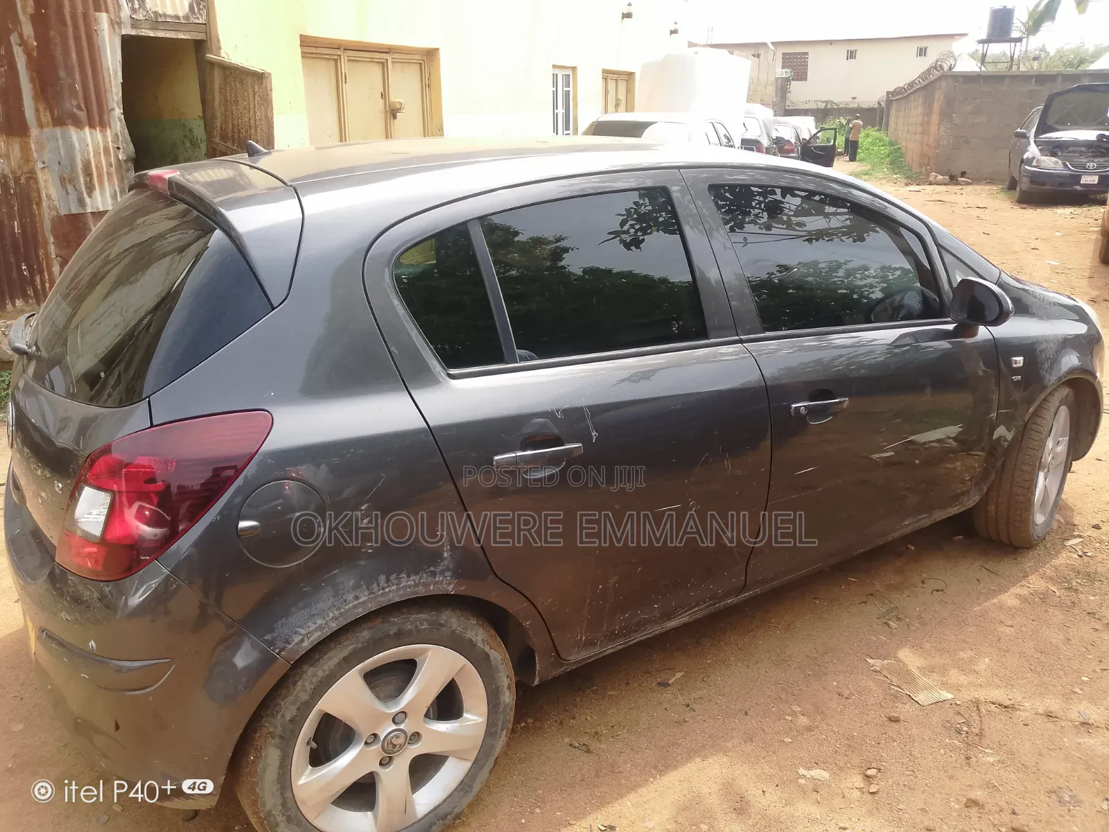 Opel Corsa 1.4 Hatchback 2005 Gray