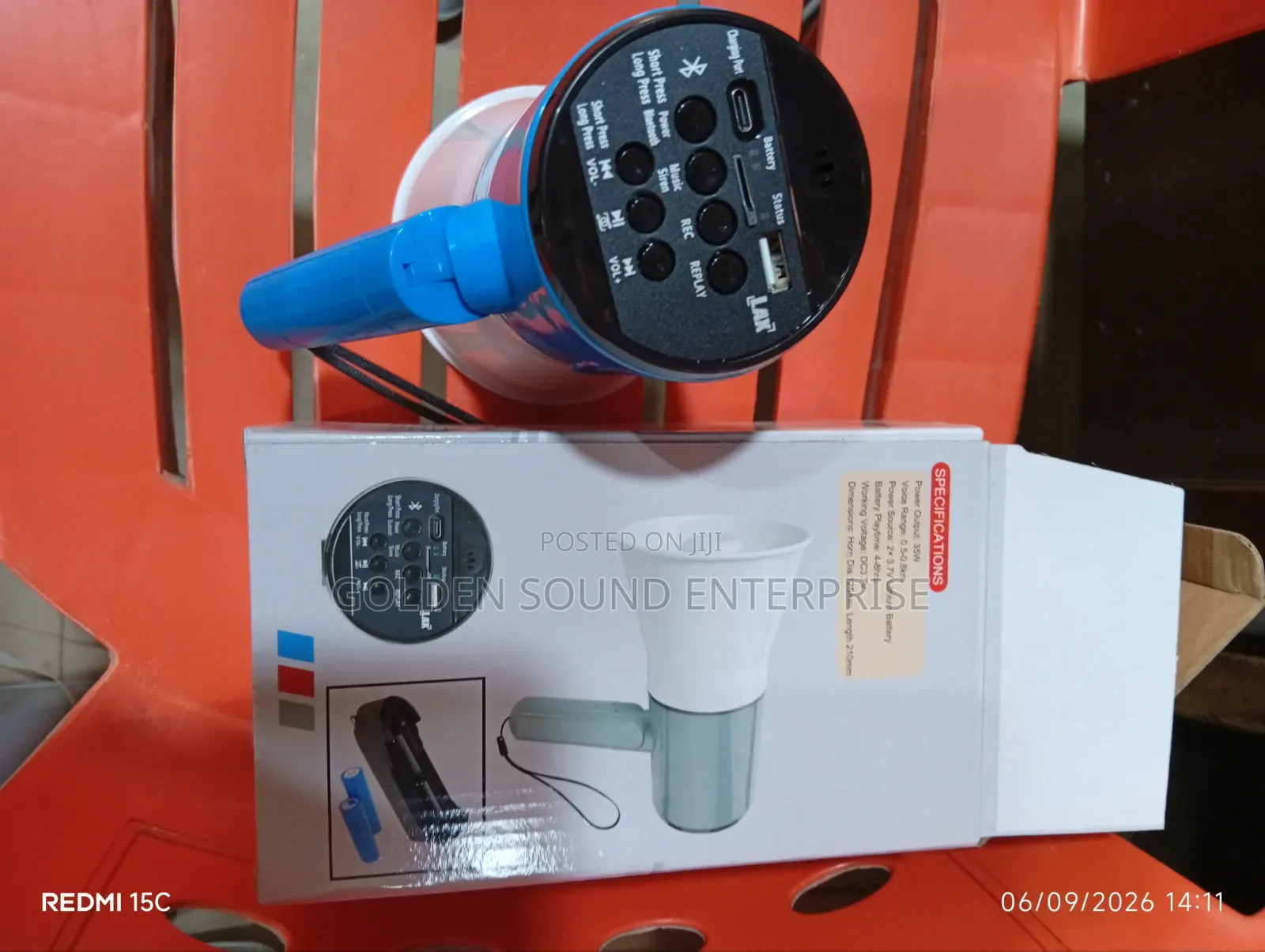 Lax Handle Megaphone