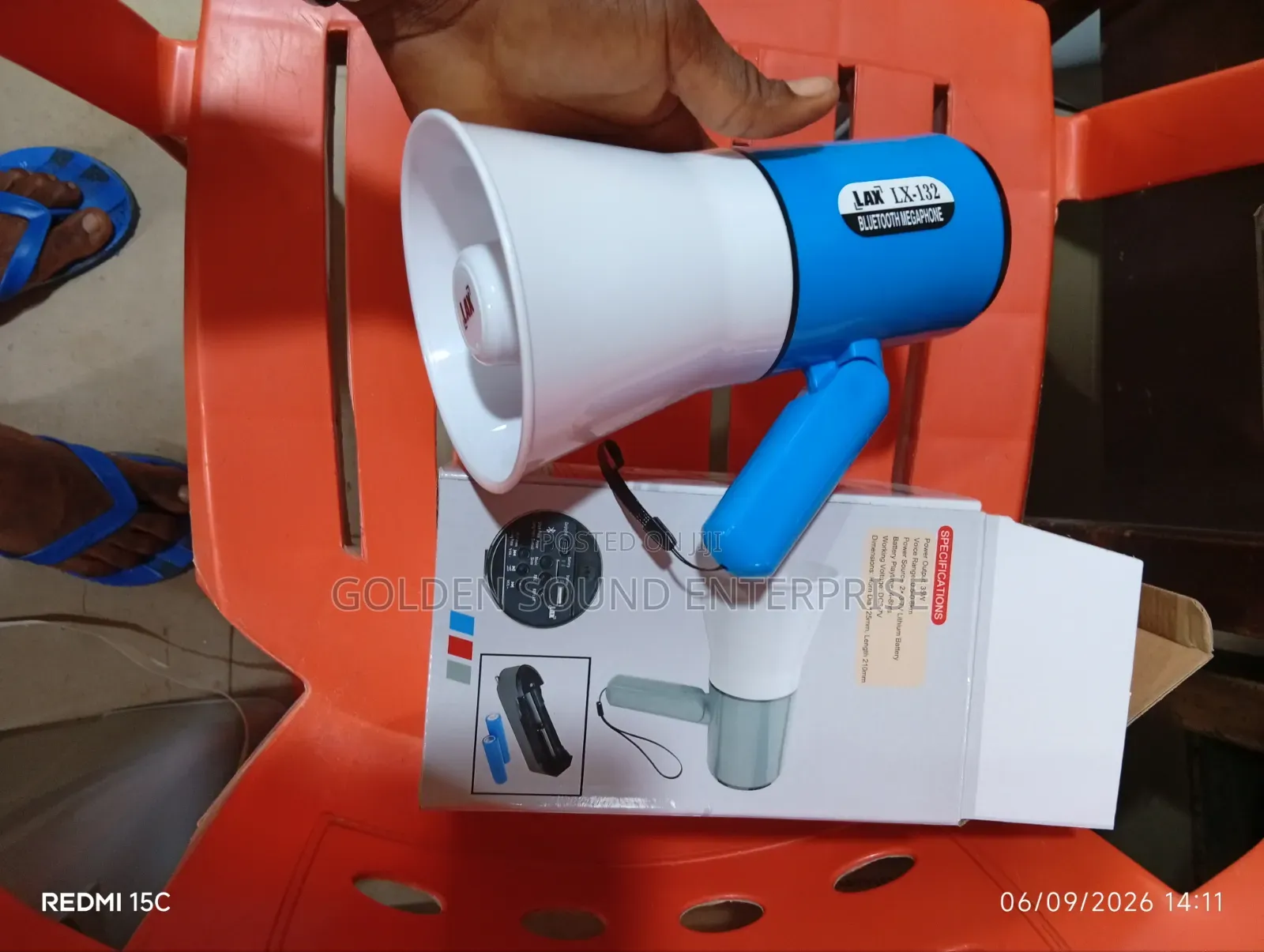 Lax Handle Megaphone