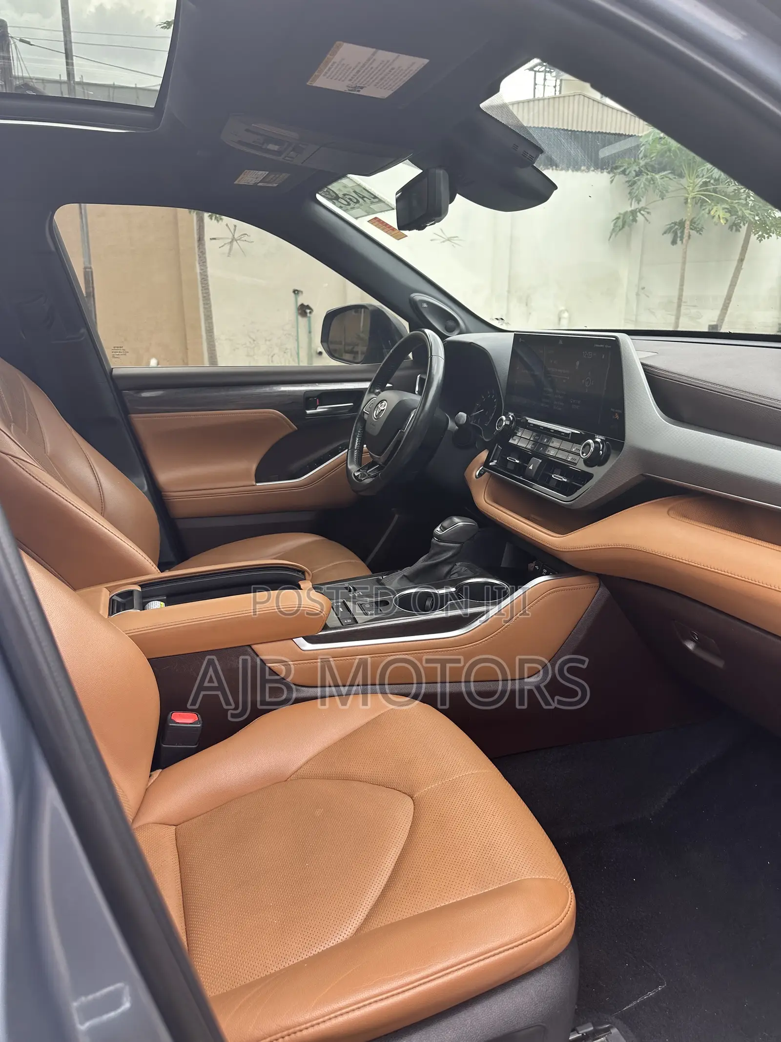 Toyota Highlander Platinum 2021 Blue