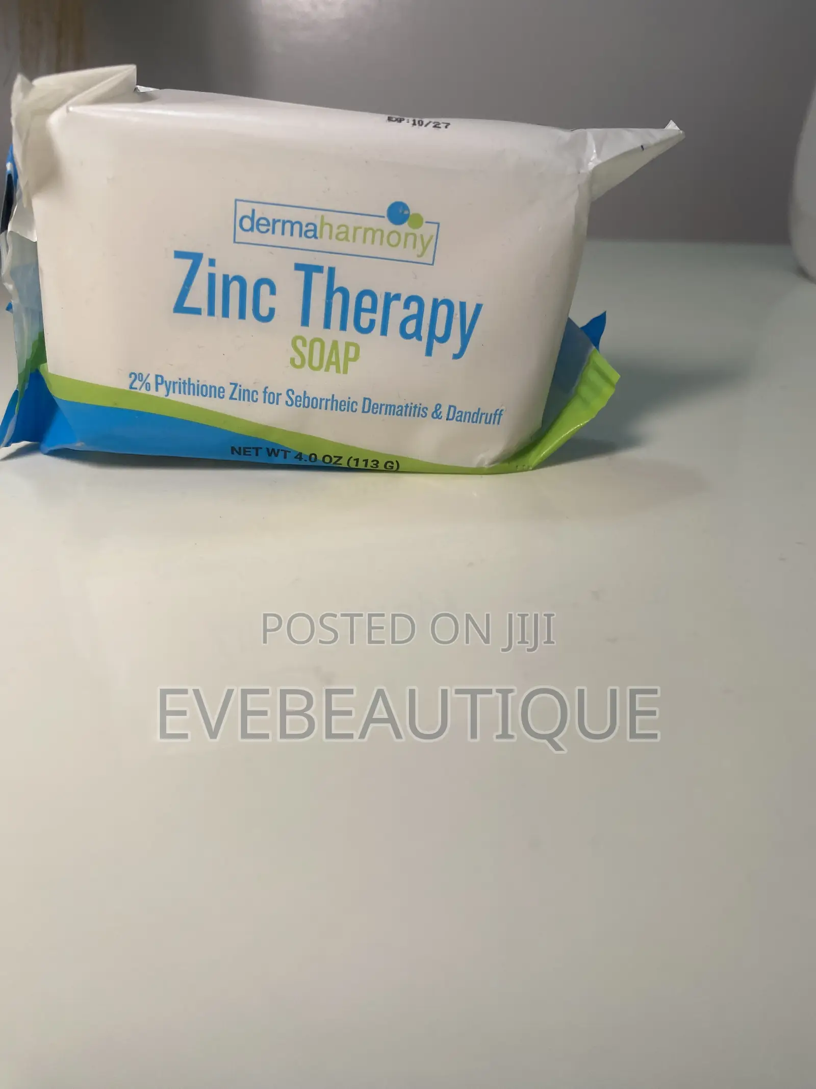 Dermaharmony 2% Pyrithione Zinc (Znp) Bar Soap 4 Oz. 113g