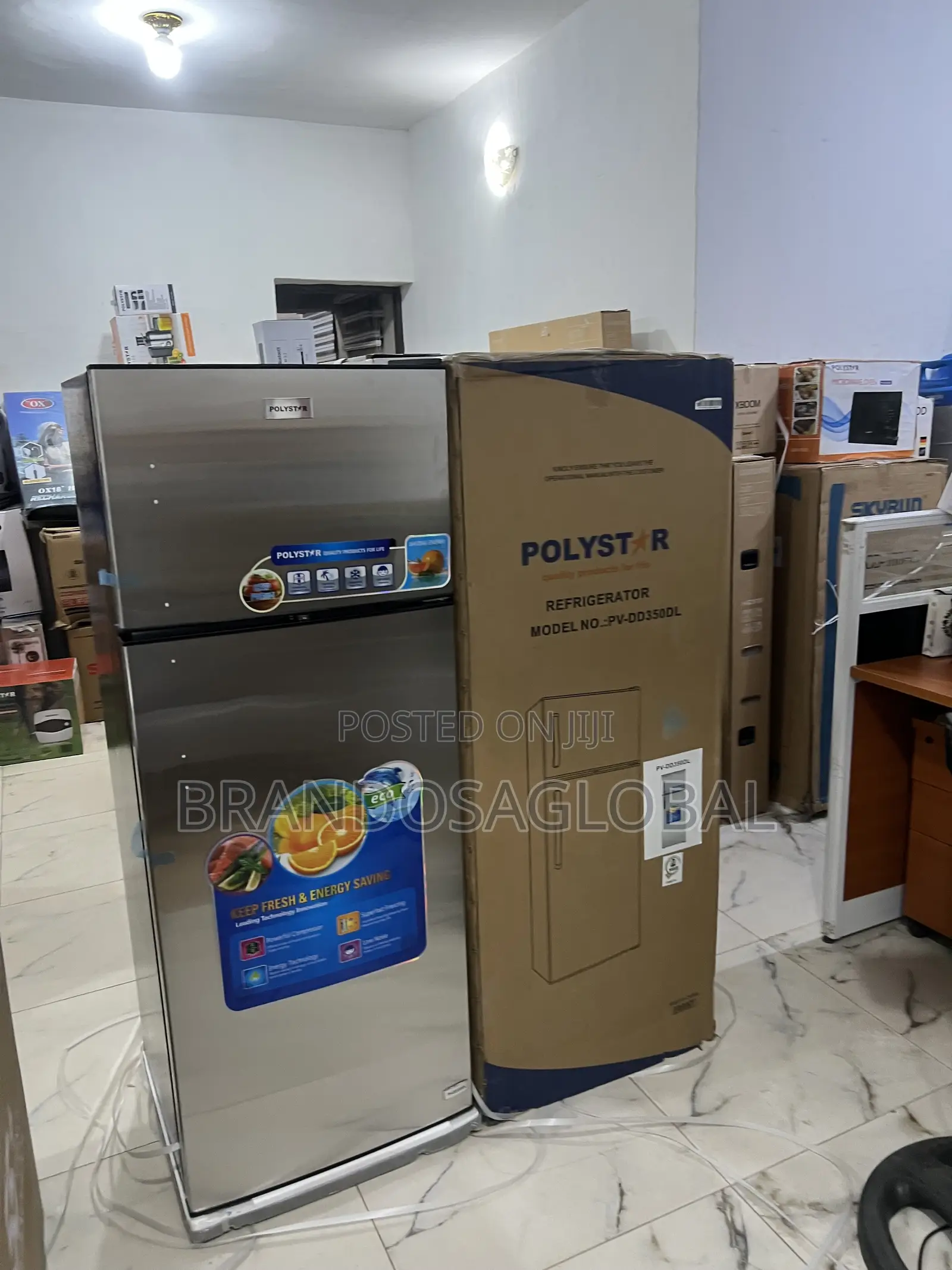 Polystar [Pv-Dd350dl] 225l Fridge With Dependable Freezing Capacity