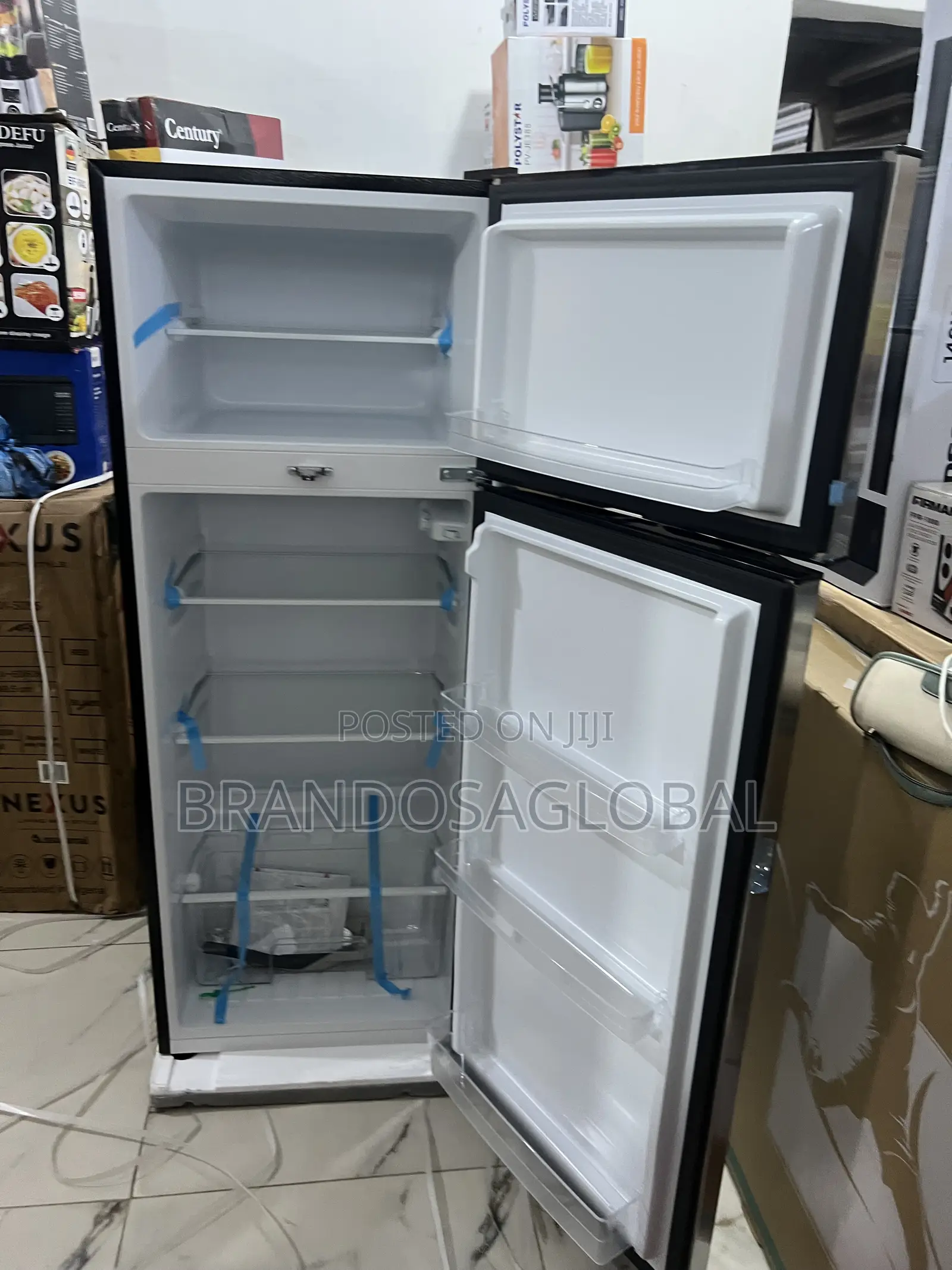 Polystar [Pv-Dd350dl] 225l Refrigerator With Excellent Storage Layout