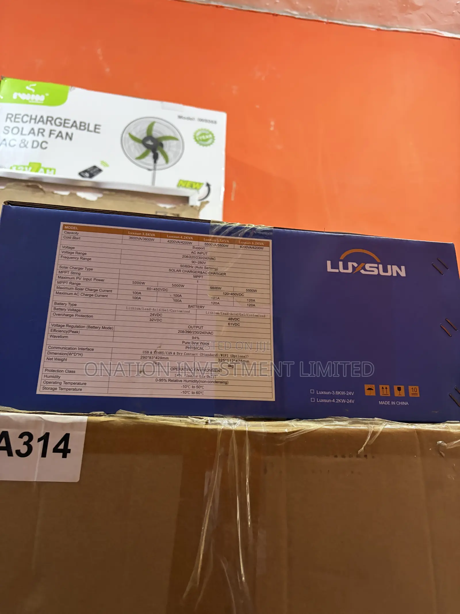 4.2kva 24v Luxsun Hybrid Inverter –Smart Solar Backup Power Solution