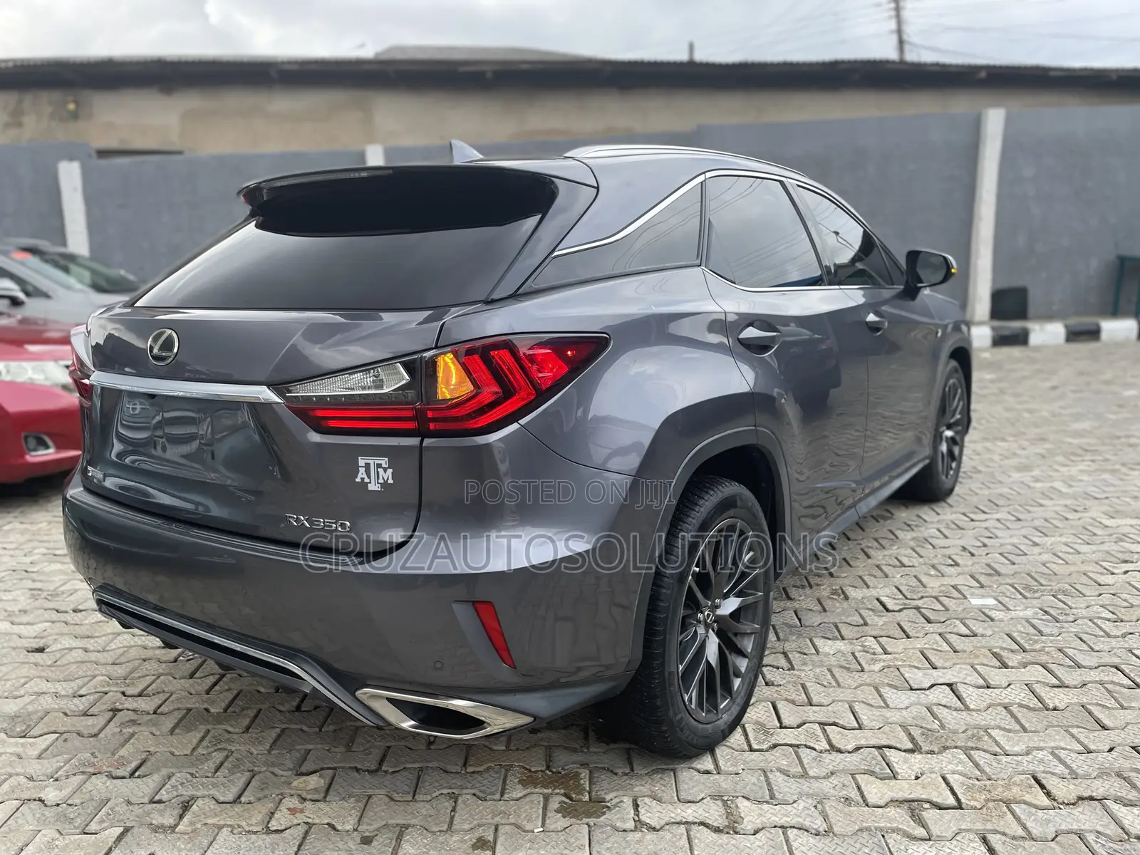 Lexus RX 350 F Sport AWD 2017 Gray