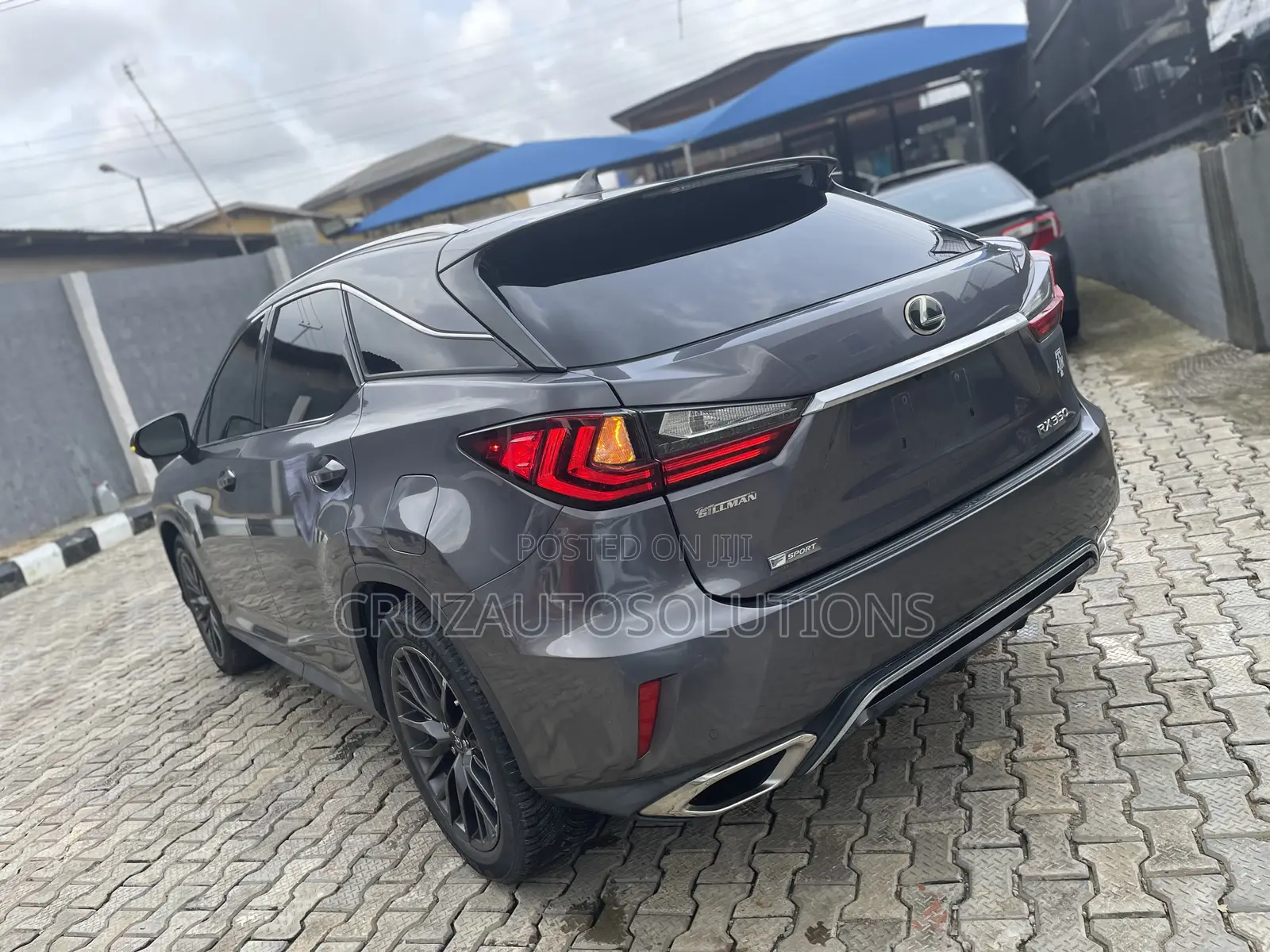 Lexus RX 350 F Sport AWD 2017 Gray