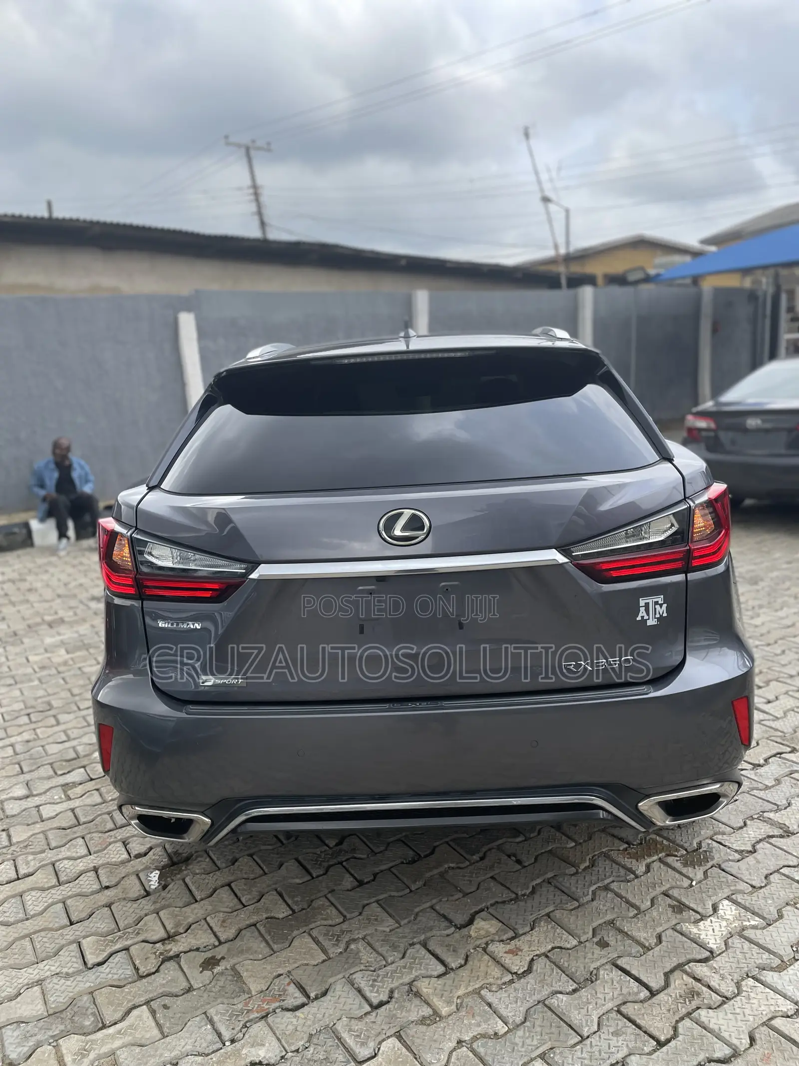 Lexus RX 350 F Sport AWD 2017 Gray