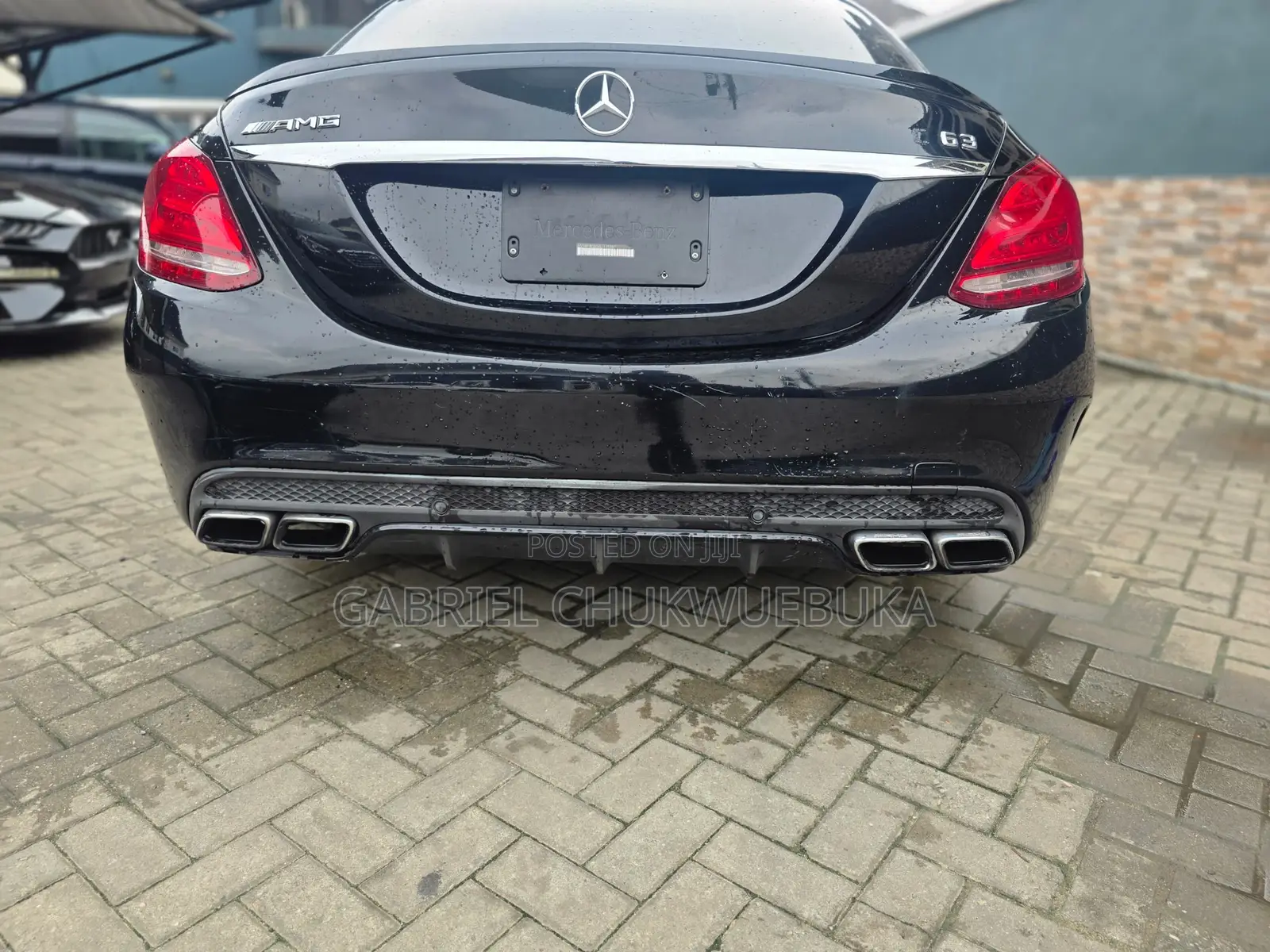 Mercedes-Benz C63 2016 Black