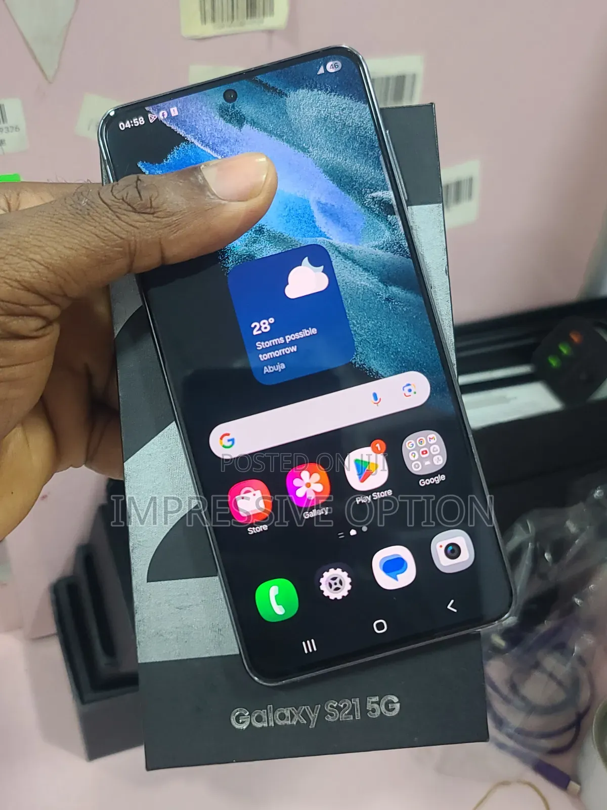 Samsung Galaxy S21 5G 128 GB Black