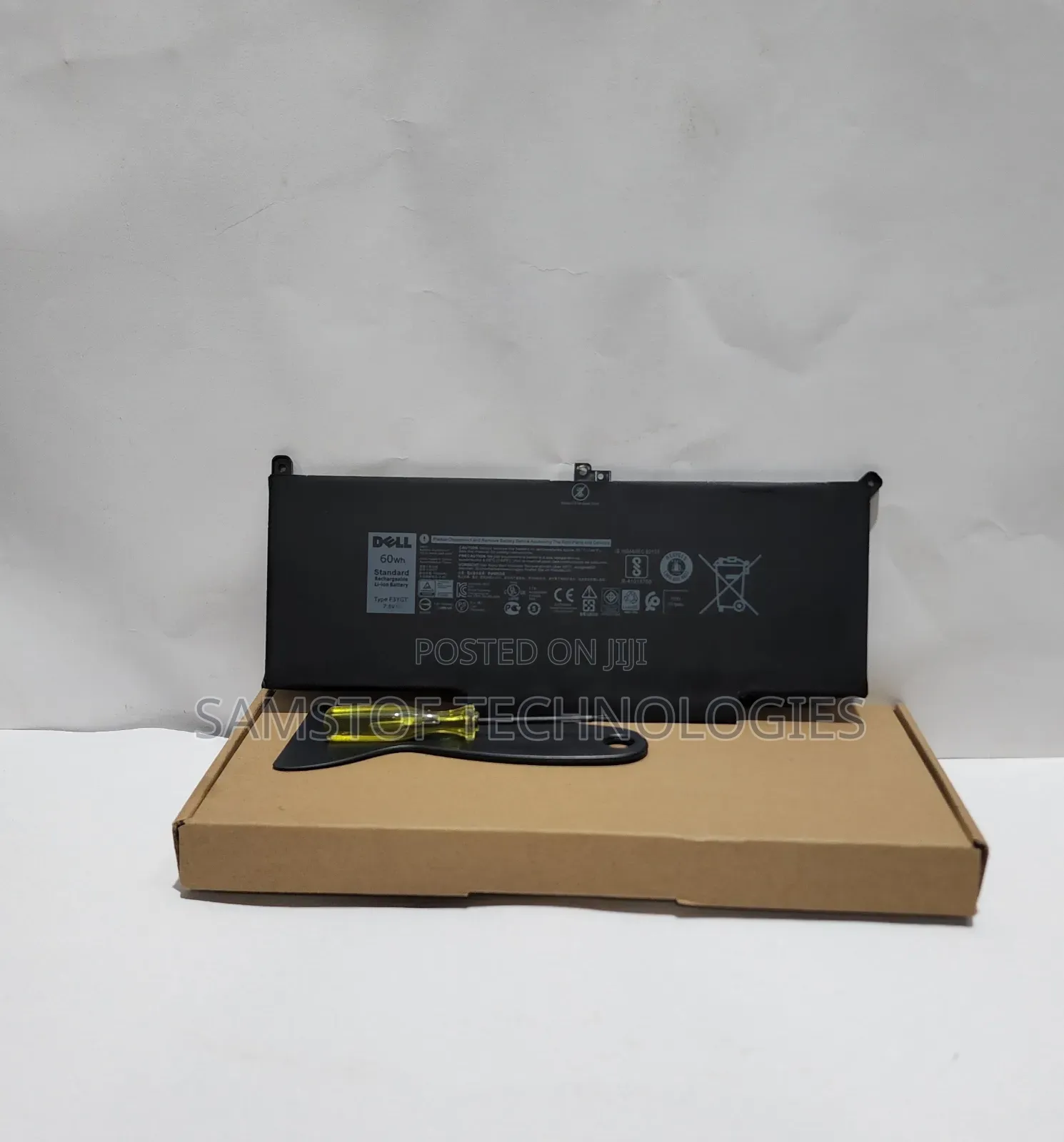 Dell Latitude F3ygt Battery 7480 7490 7280 7290