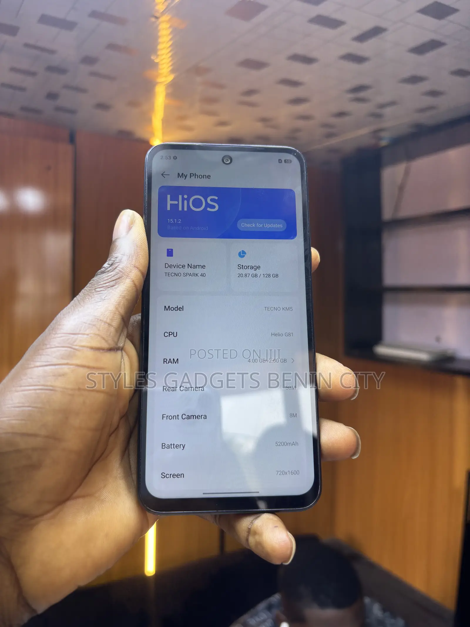 Tecno Spark 40 128 GB