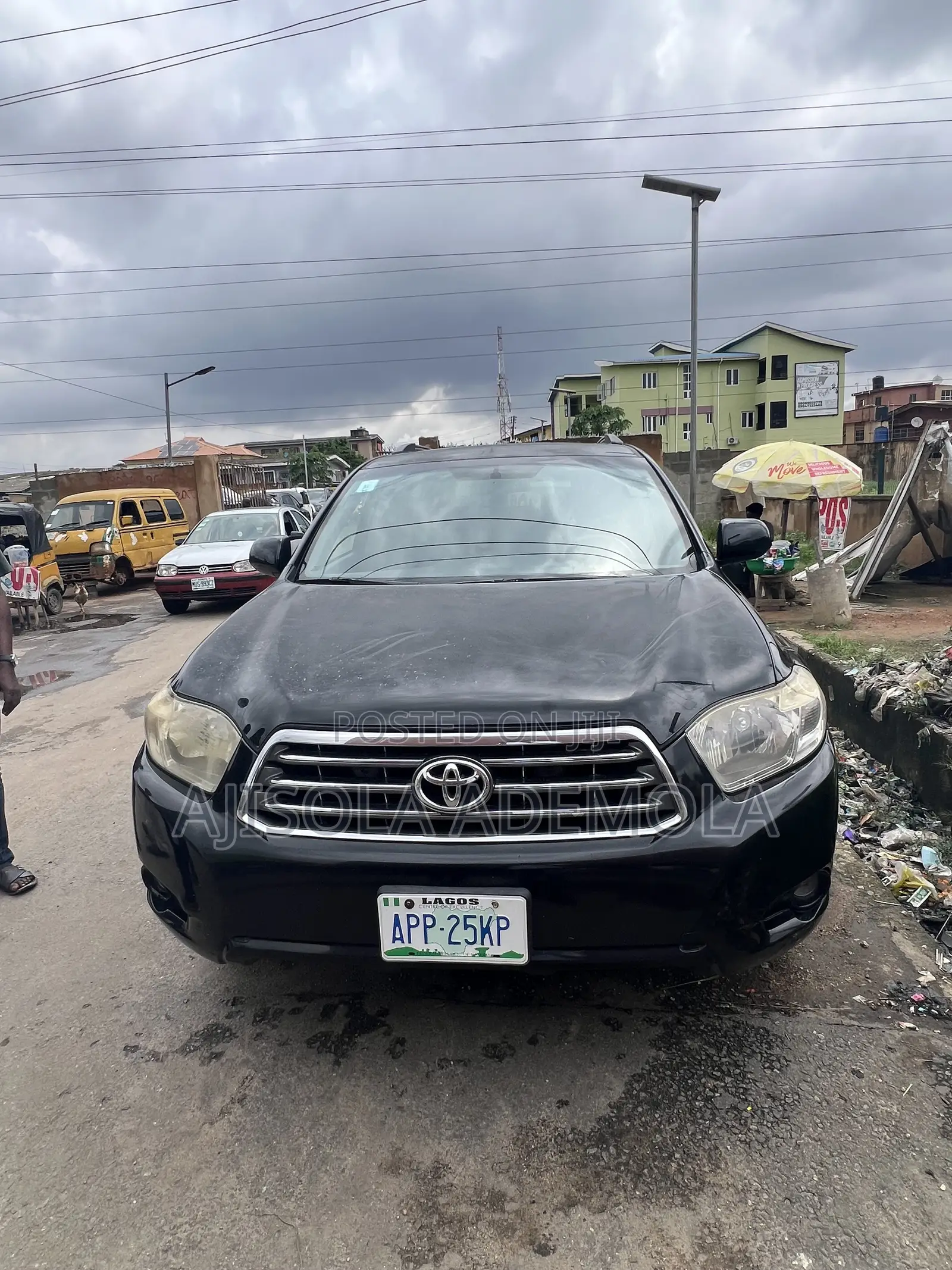 Toyota Highlander Limited 2009 Black