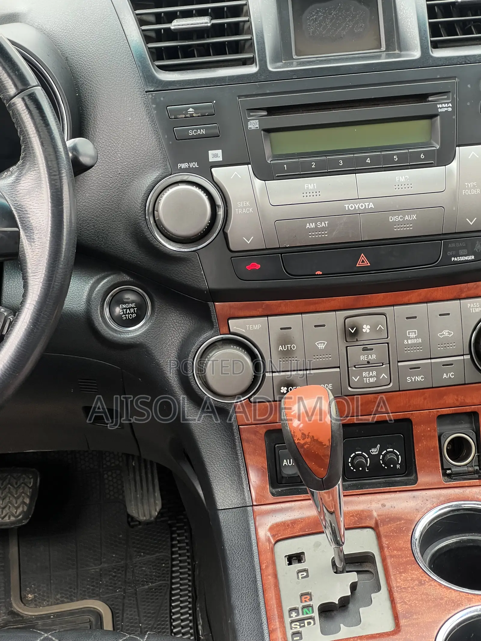 Toyota Highlander Limited 2009 Black
