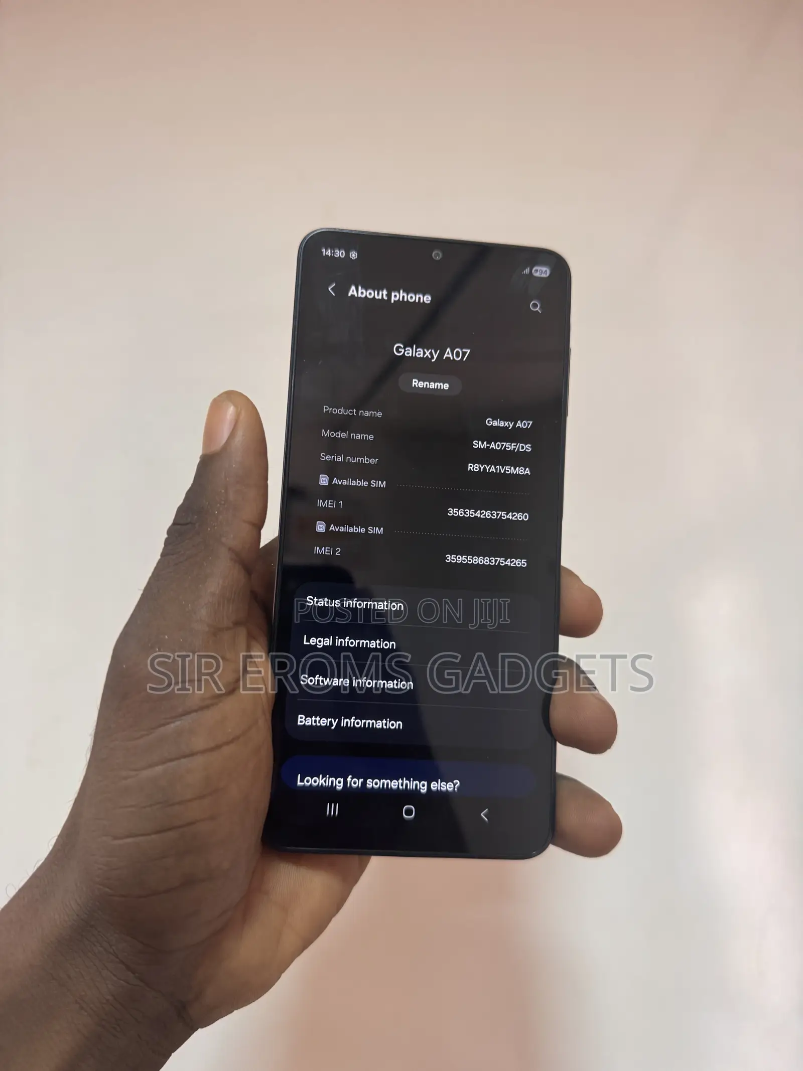 Samsung Galaxy A07 4G 64 GB Black