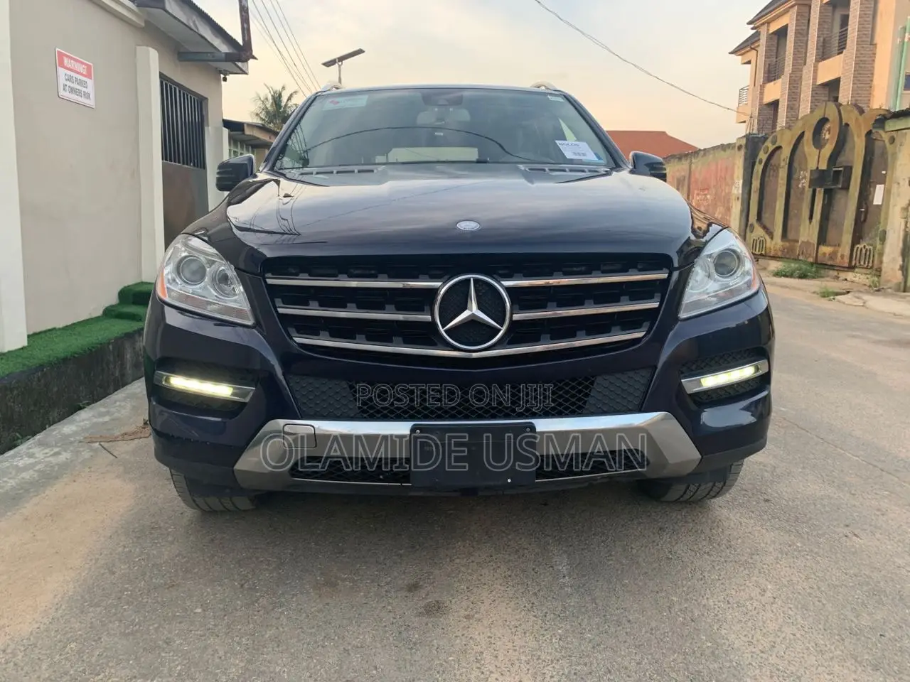 Mercedes-Benz M Class ML350 4MATIC 4dr SUV AWD (3.5L 6cyl 7A) 2014 Blue