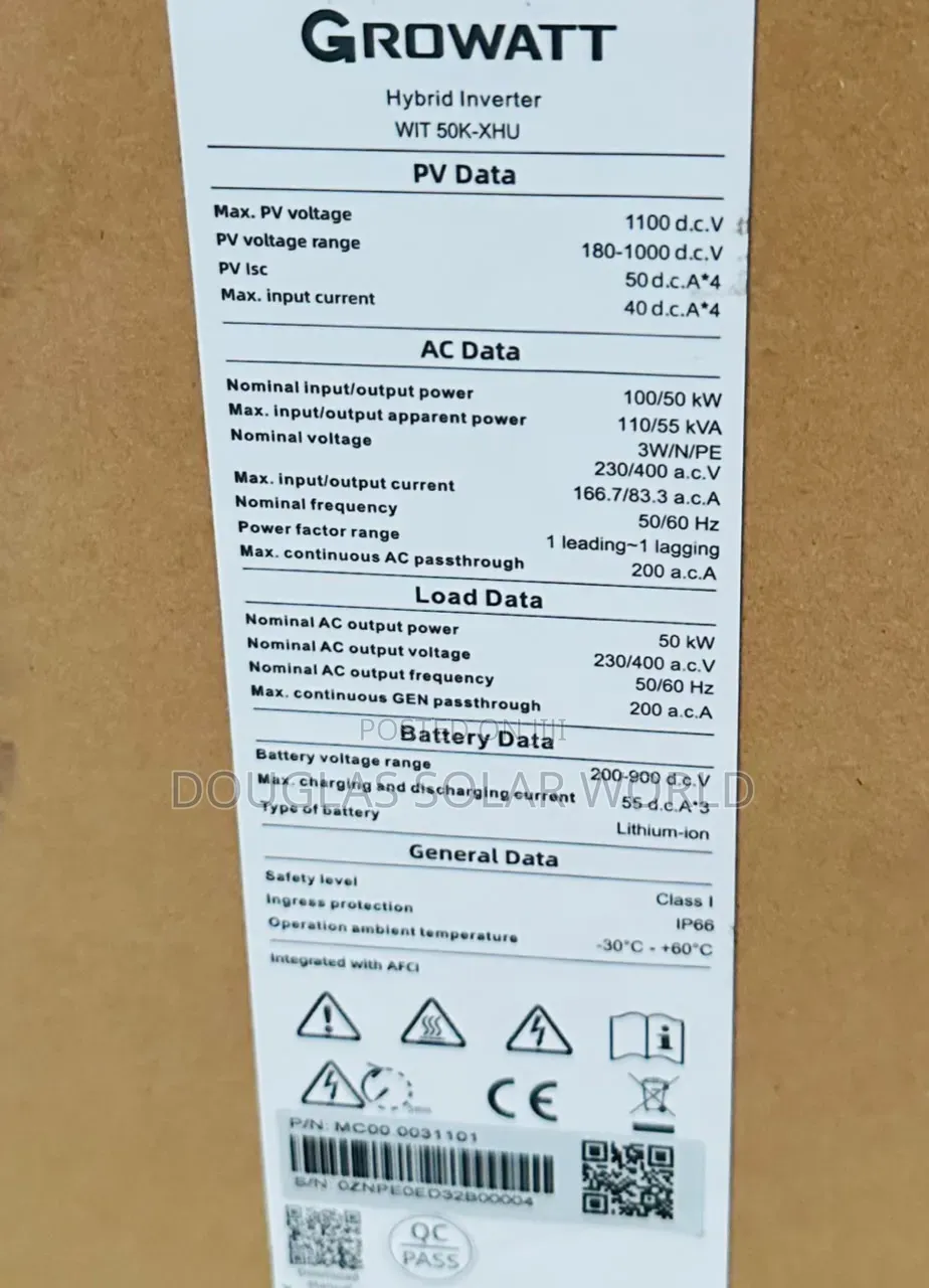 50kw Growatt Inverter