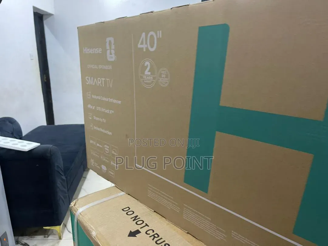 Hisense 40” Smart Tv With Built-in Apps and Wireless Connectivity