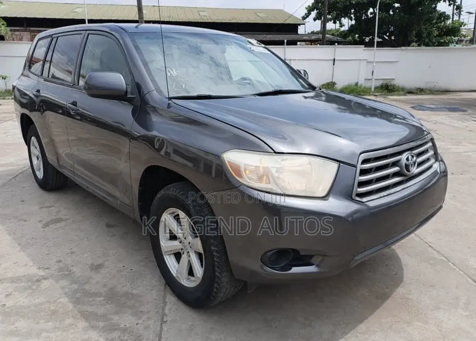 Toyota Highlander Limited 2009 Gray