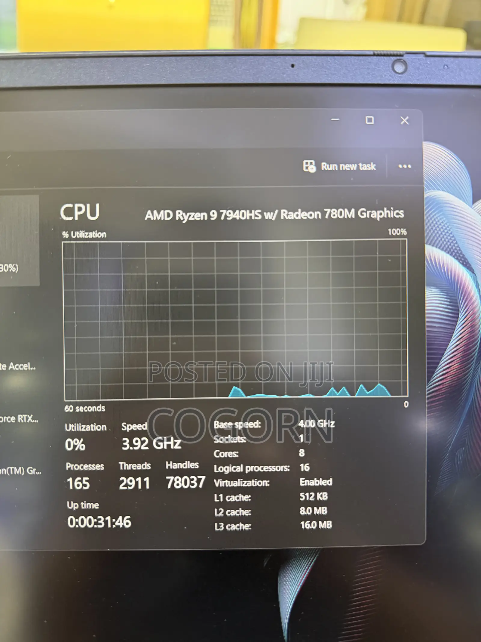 Laptop HP Omen 16 16GB AMD Ryzen 9 SSD 1T