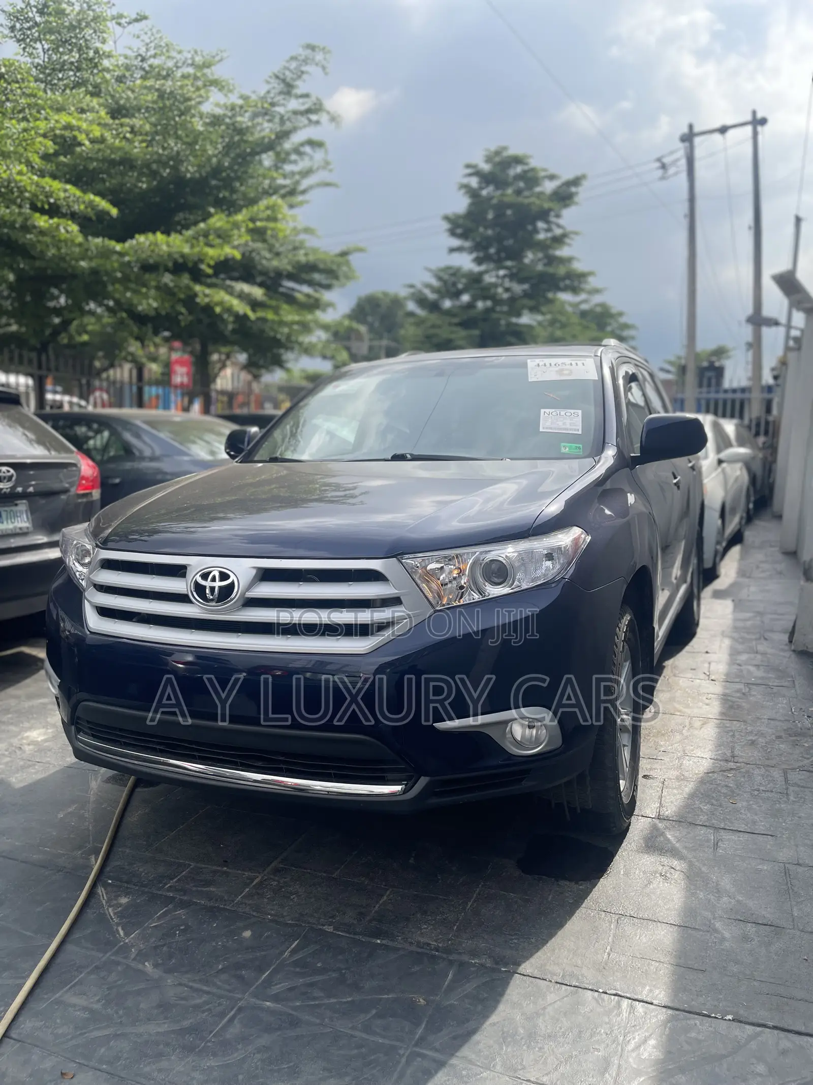 Toyota Highlander SE 3.5L 2WD 2013 Blue