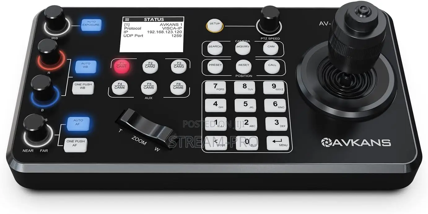 Avkans Superjoy PTZ Camera Controller
