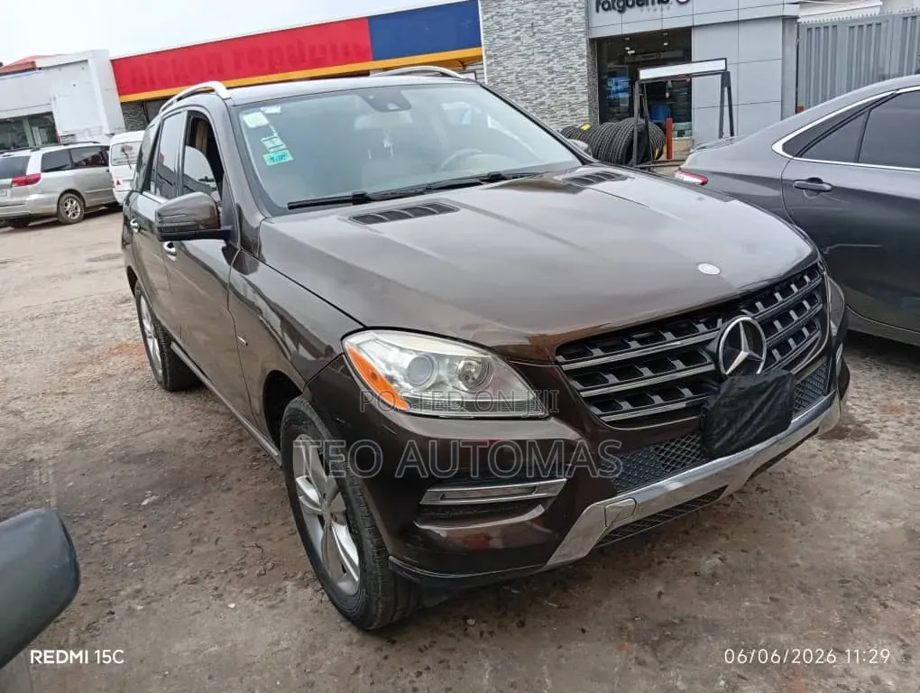 Mercedes-Benz M Class ML 350 BlueTEC 4Matic 2012 Brown
