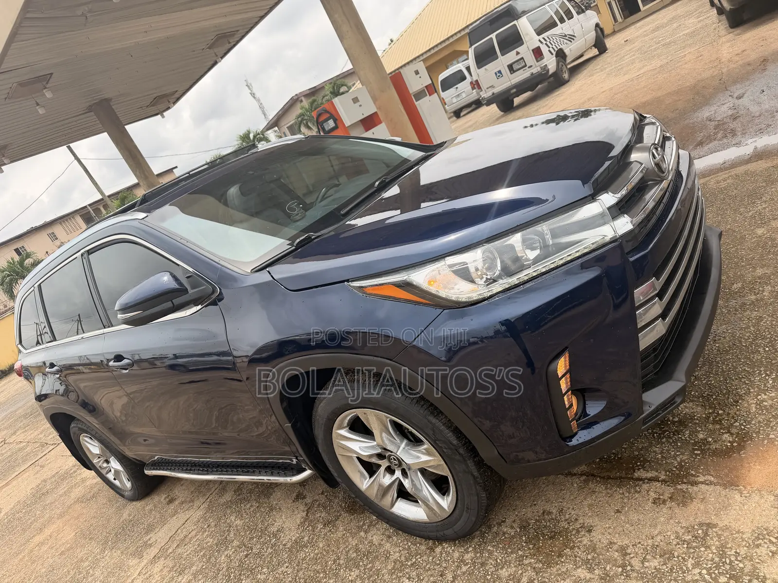 Toyota Highlander Limited 4x4 V6 (3.5L 6cyl 8A) 2017 Blue