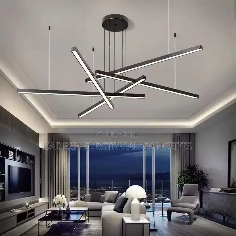 Modern Aluminum Chandelier Lighst for Living Room Dining Table Kitchen