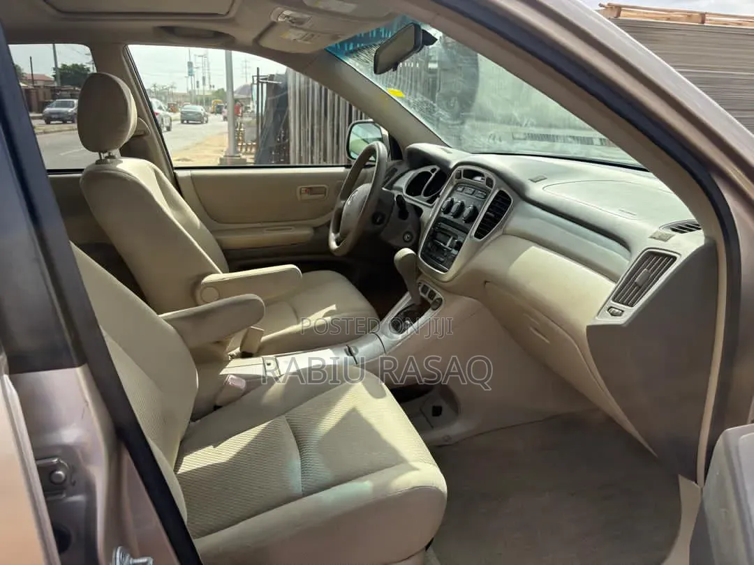 Toyota Highlander 2007 Gold