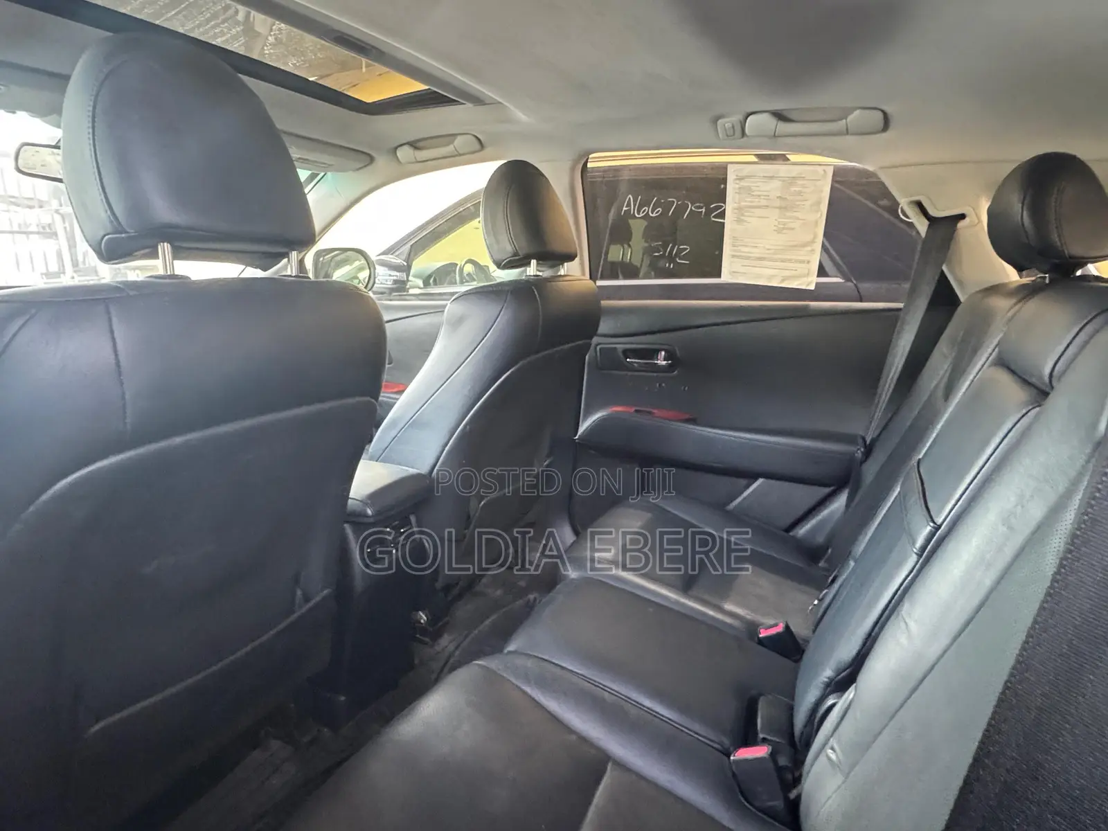 Lexus RX 2011 Blue