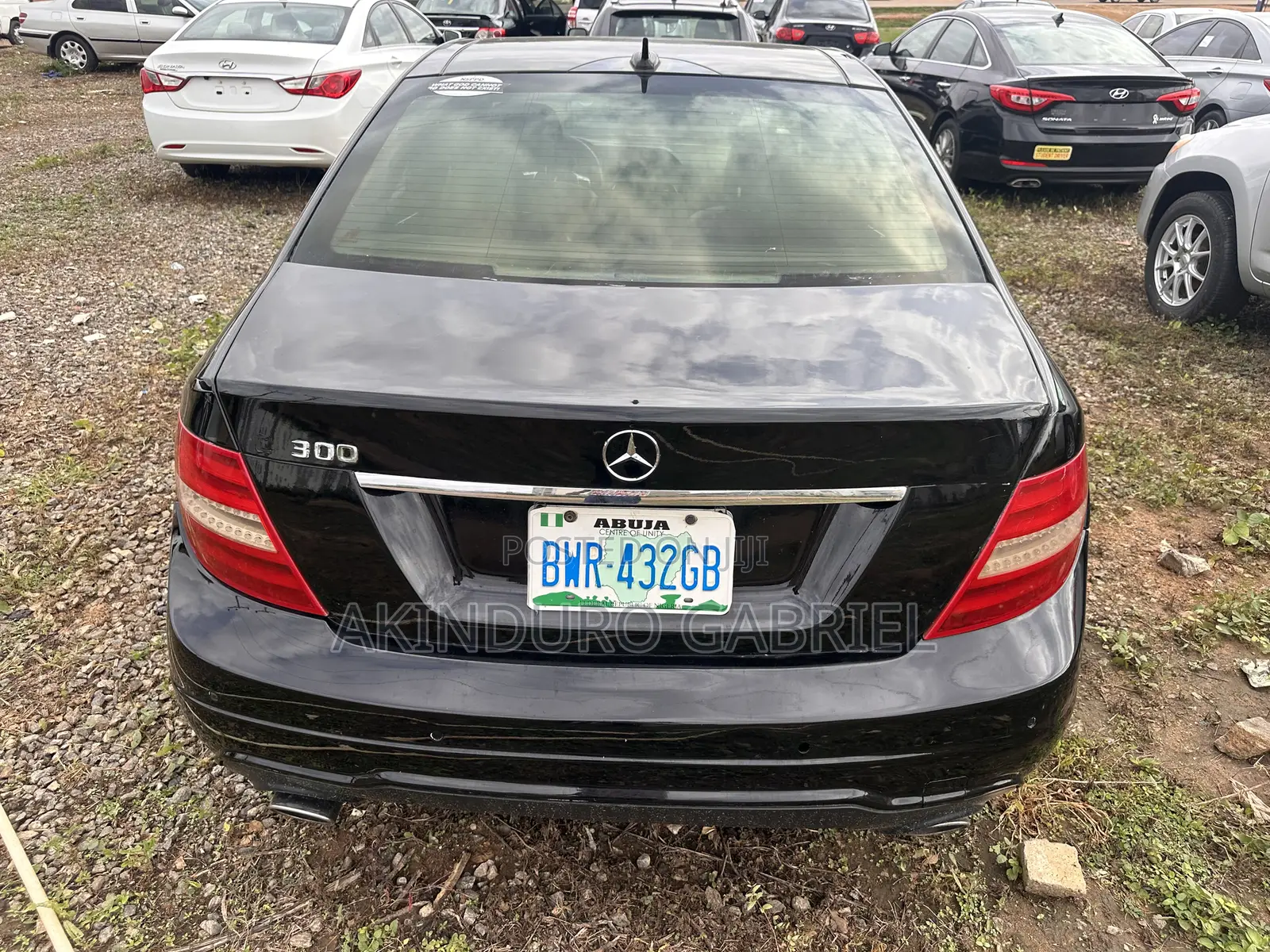 Mercedes-Benz C300 2012 Black