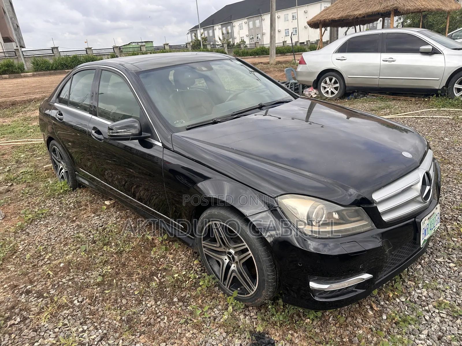 Mercedes-Benz C300 2012 Black