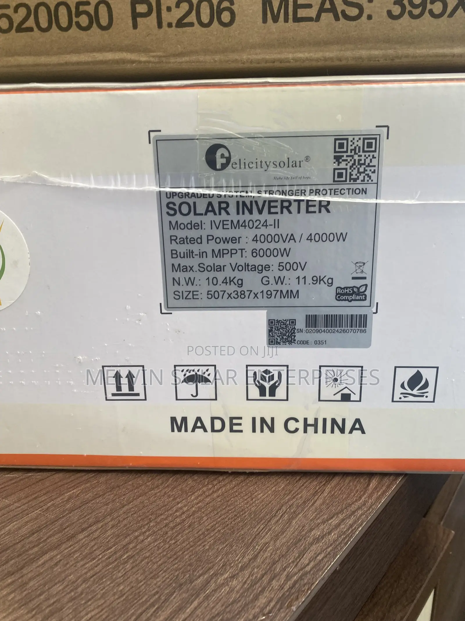 4kva 24v Felicity Hybrid Inverter/5kwh 24v Luxwatt Solar Lithium Ba3