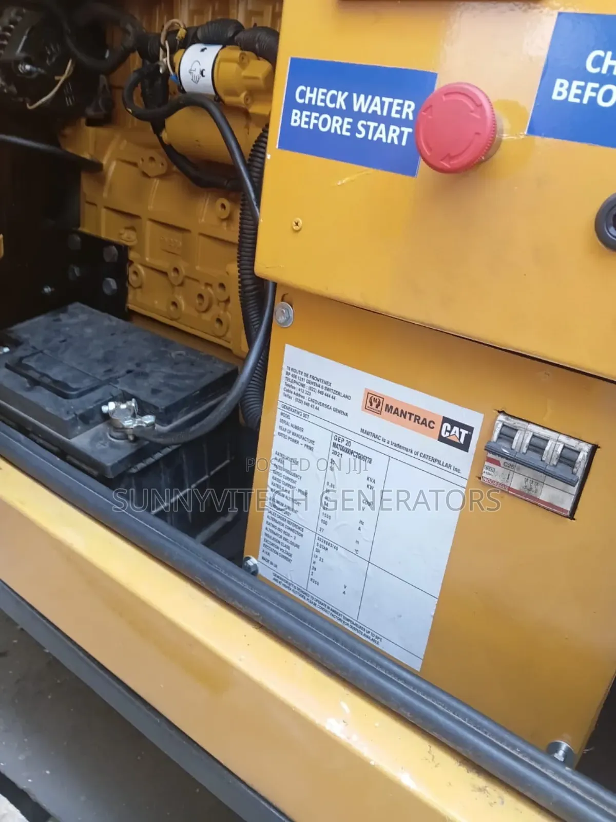 20kva Cat Generator Working Perfect