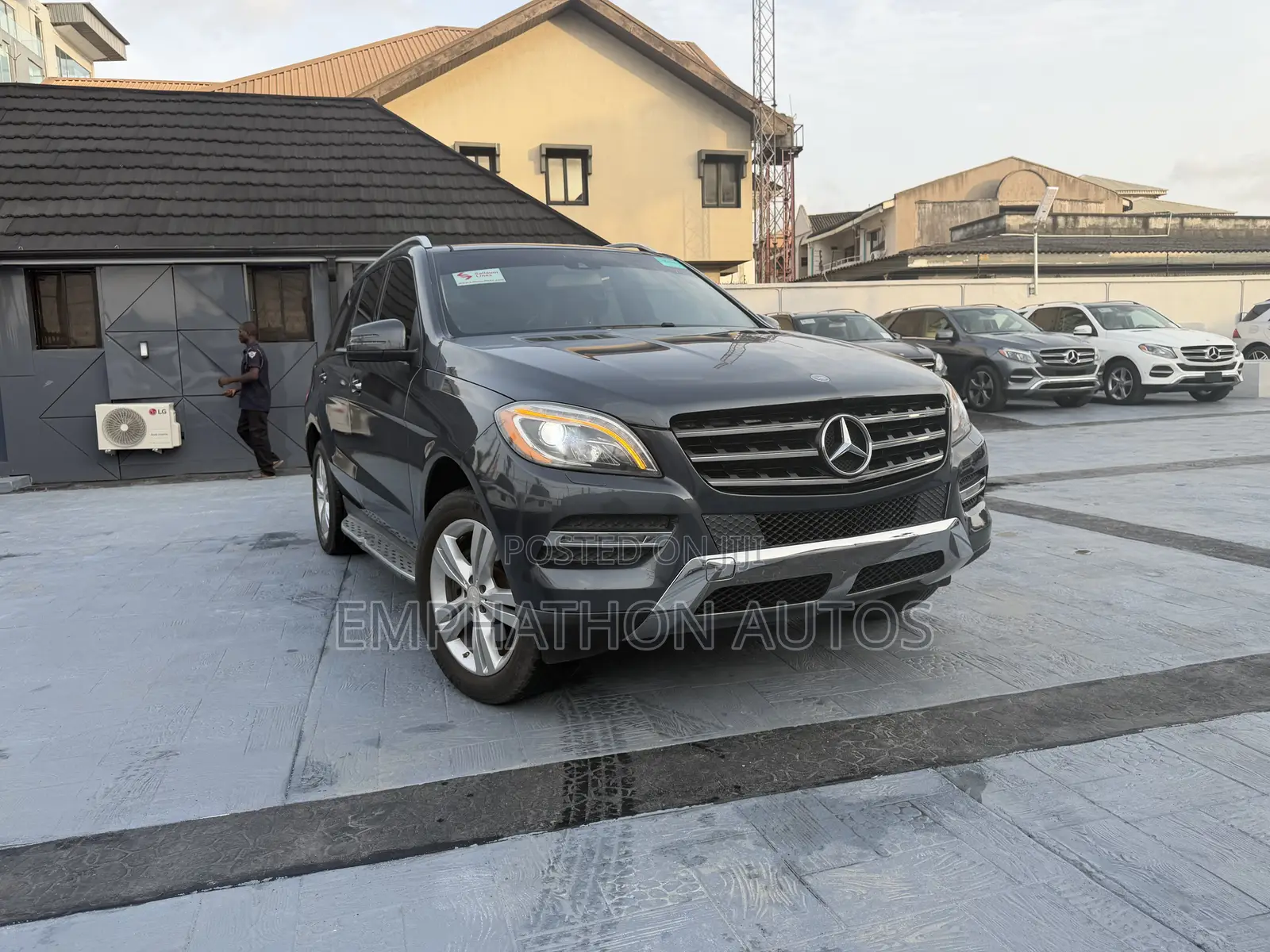 Mercedes-Benz M Class ML 350 4Matic 2013 Gray