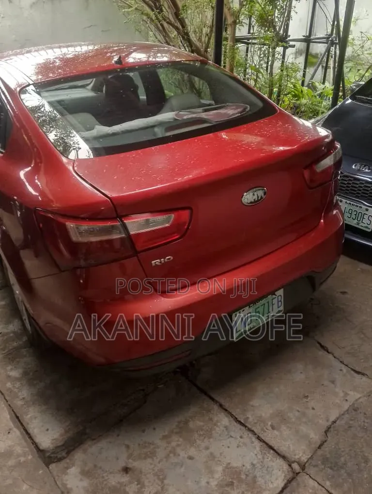 Kia Rio EX 4dr Sedan (1.6L 4cyl 6A) 2013 Red