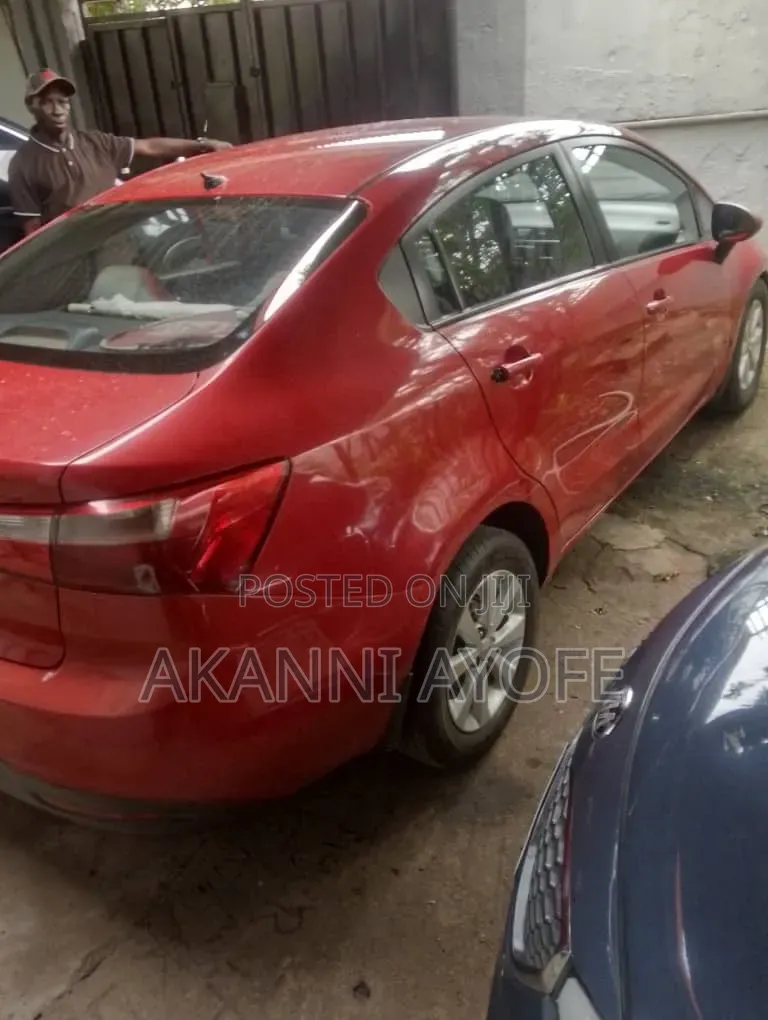 Kia Rio EX 4dr Sedan (1.6L 4cyl 6A) 2013 Red