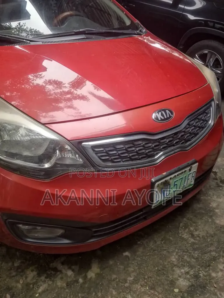 Kia Rio EX 4dr Sedan (1.6L 4cyl 6A) 2013 Red