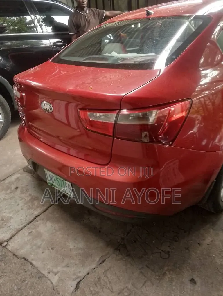 Kia Rio EX 4dr Sedan (1.6L 4cyl 6A) 2013 Red