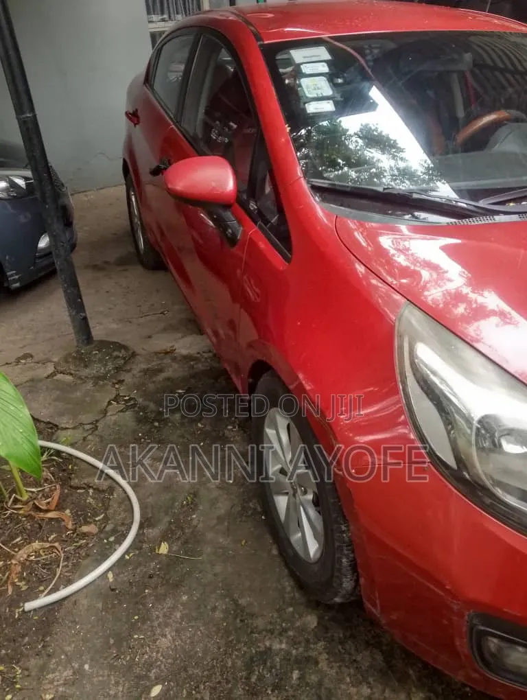 Kia Rio EX 4dr Sedan (1.6L 4cyl 6A) 2013 Red